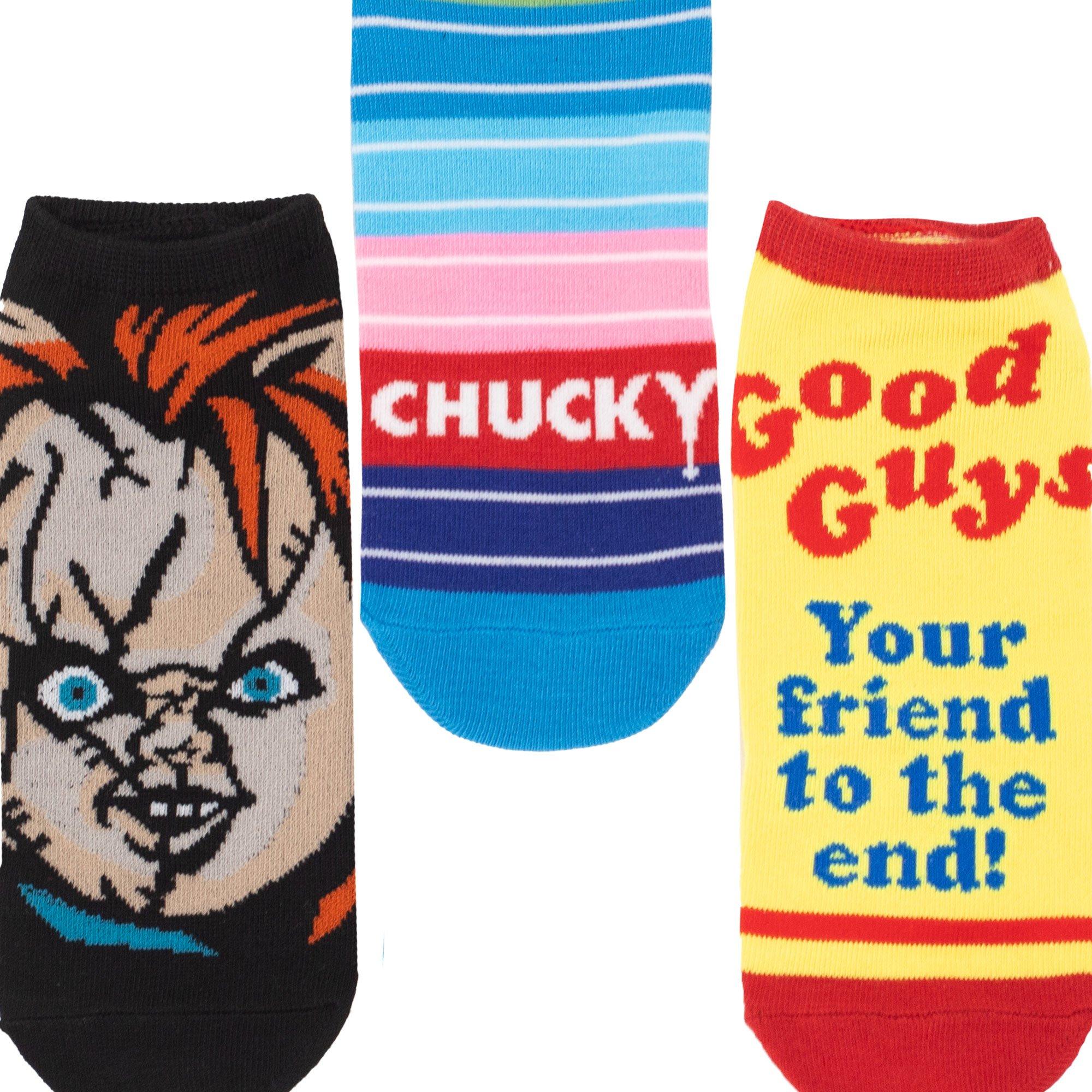 Chucky Ankle Socks, 3 Pairs - Child's Play