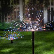 Light-Up Solar Patriotic Starburst LED Decoration, 42in