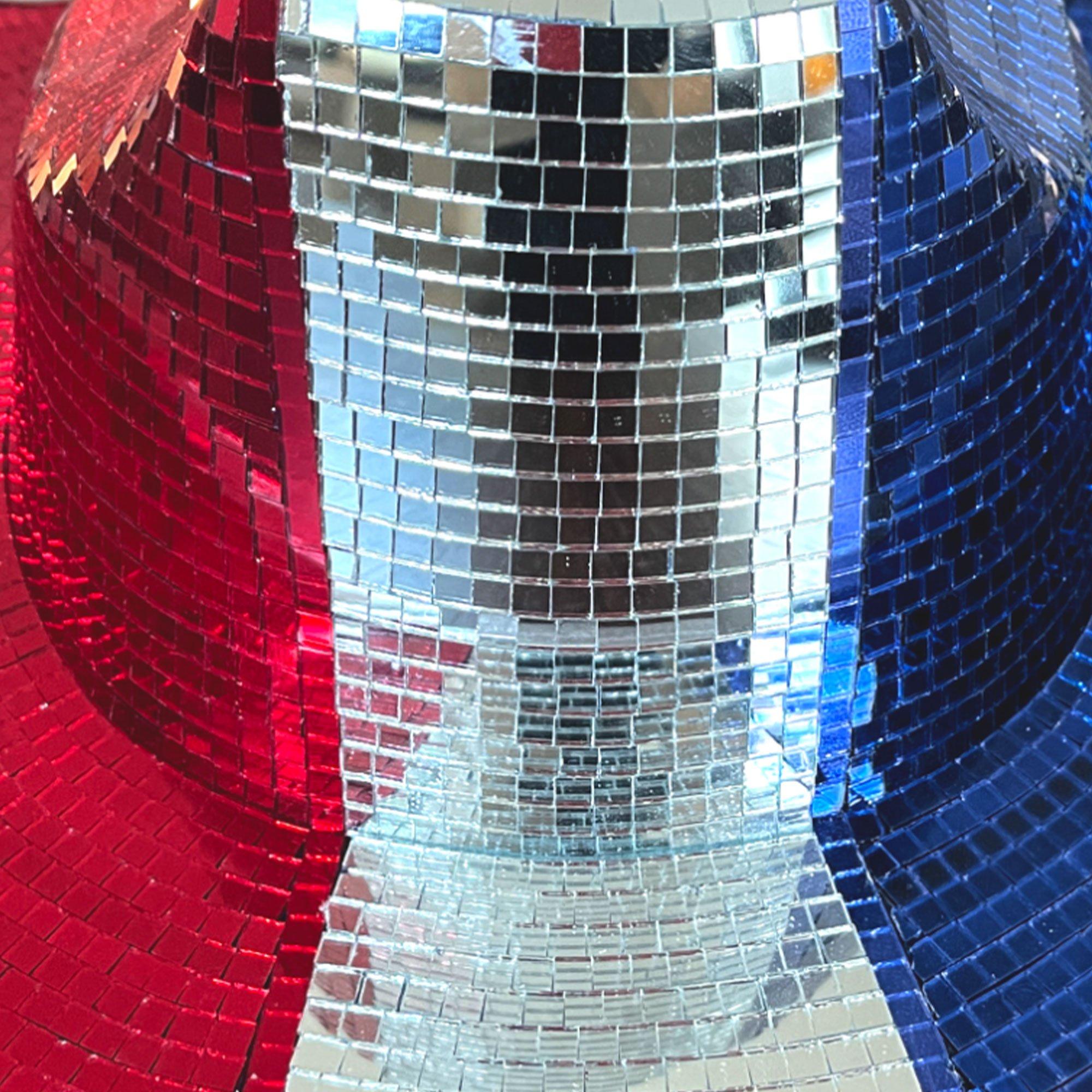 Patriotic Mirror Ball Cowboy Hat