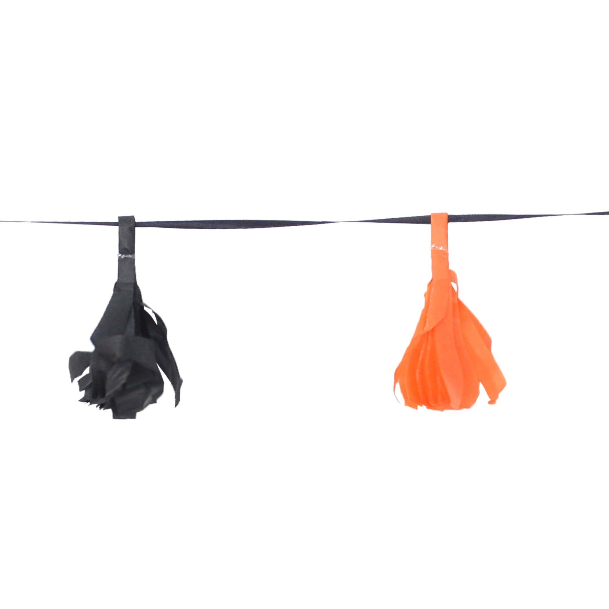 Spooky Friends Honeycomb & Tassel Banner Set, 6ft, 2pc