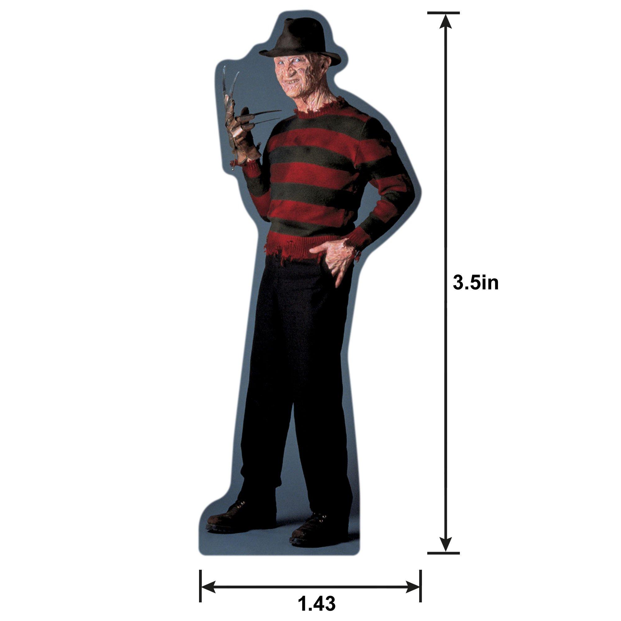 Freddy Kruger Sticker, 1.4in x 3.5in - A Nightmare on Elm Street