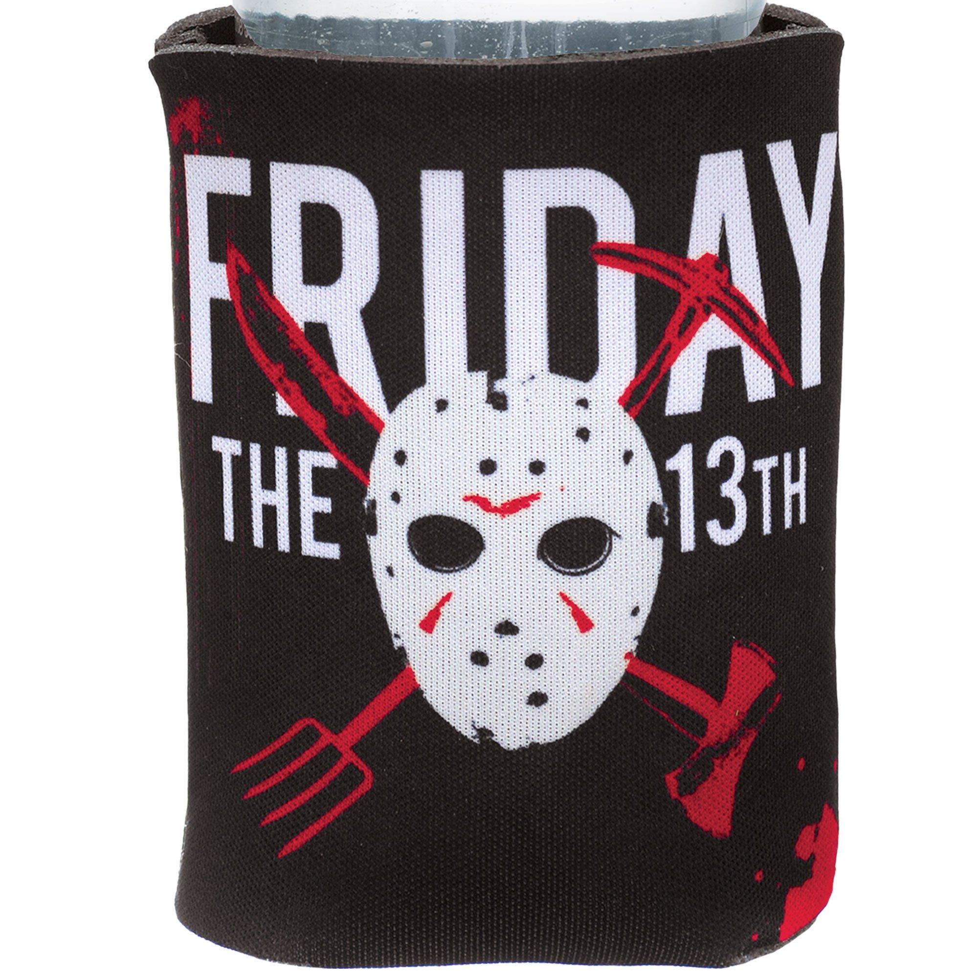 Friday the 13th Foam Drink Coozie, 4.25in