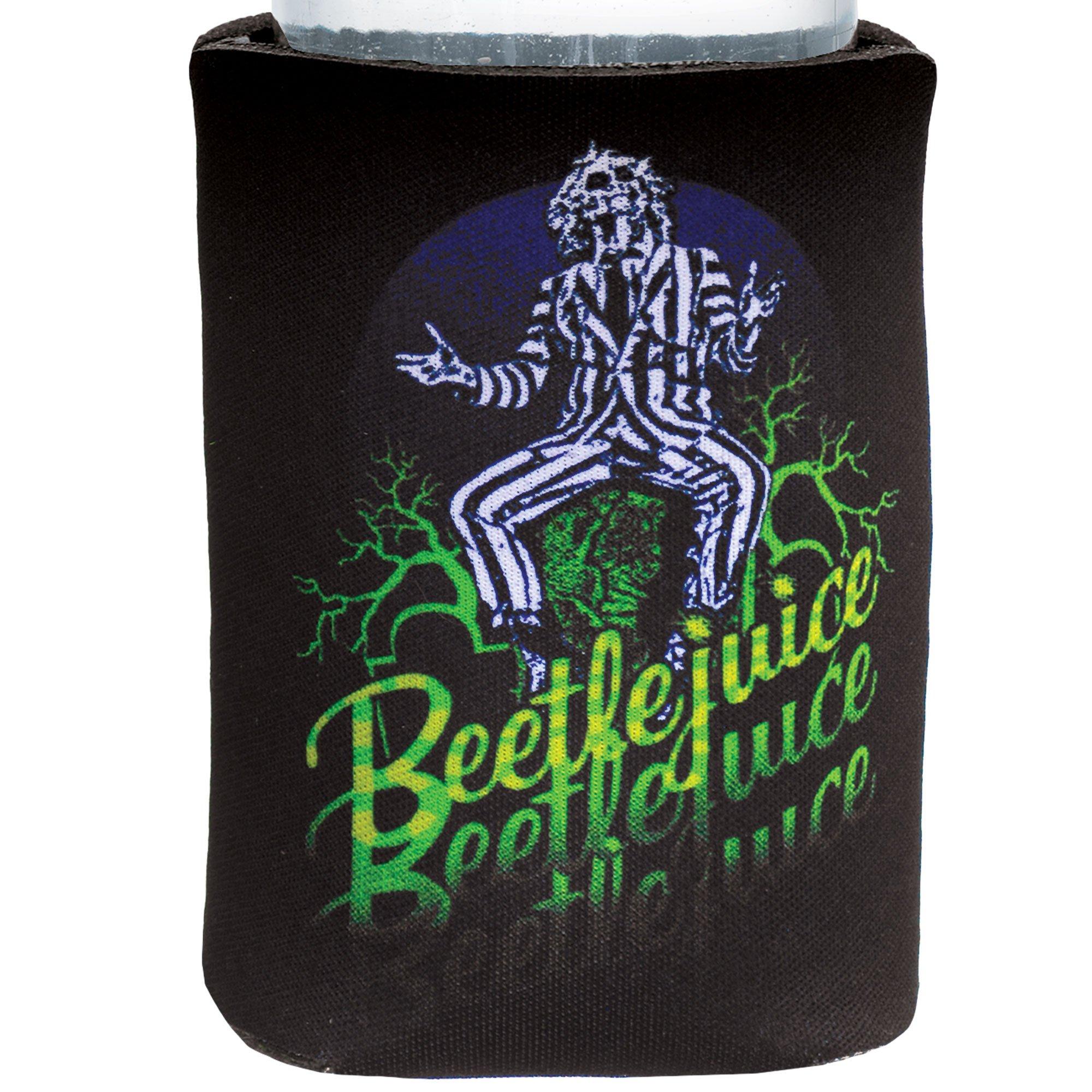 Beetlejuice Foam Drink Coozie, 4.25in