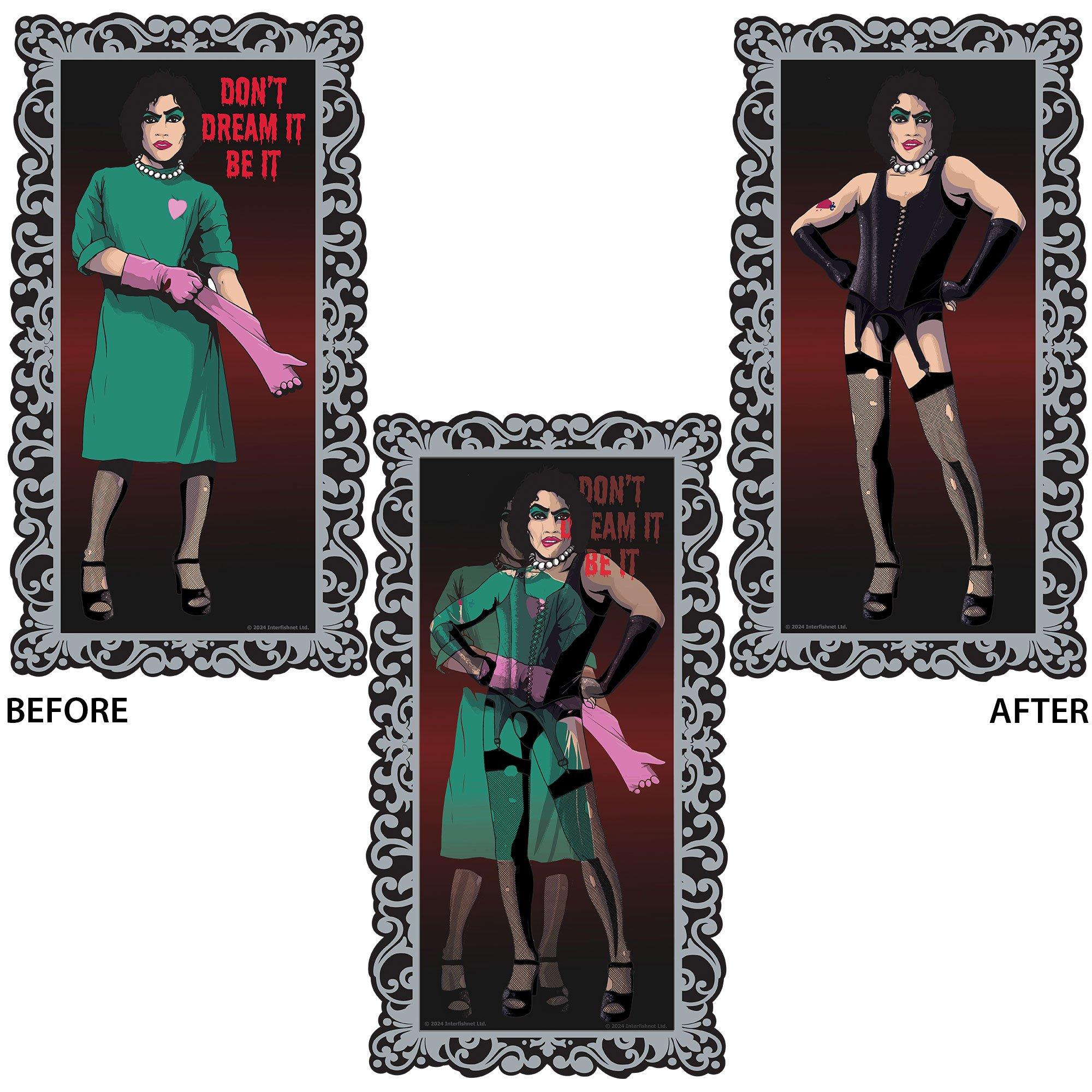 Rocky Horror Show Lenticular Plastic Cutouts, 2pc