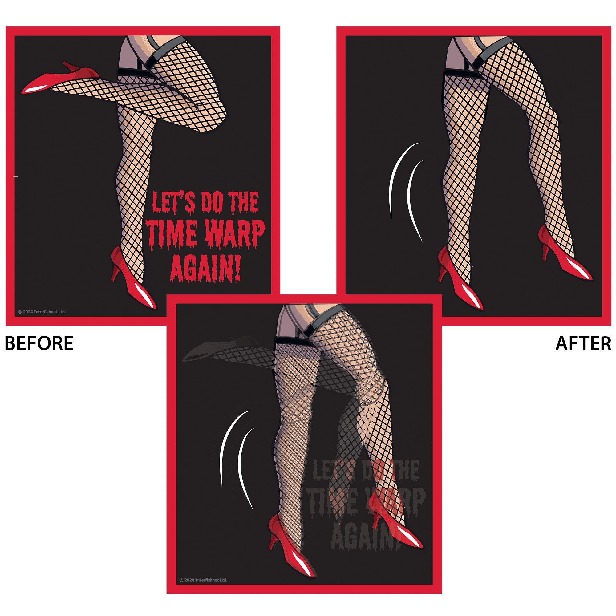 Rocky Horror Show Lenticular Plastic Cutouts, 2pc