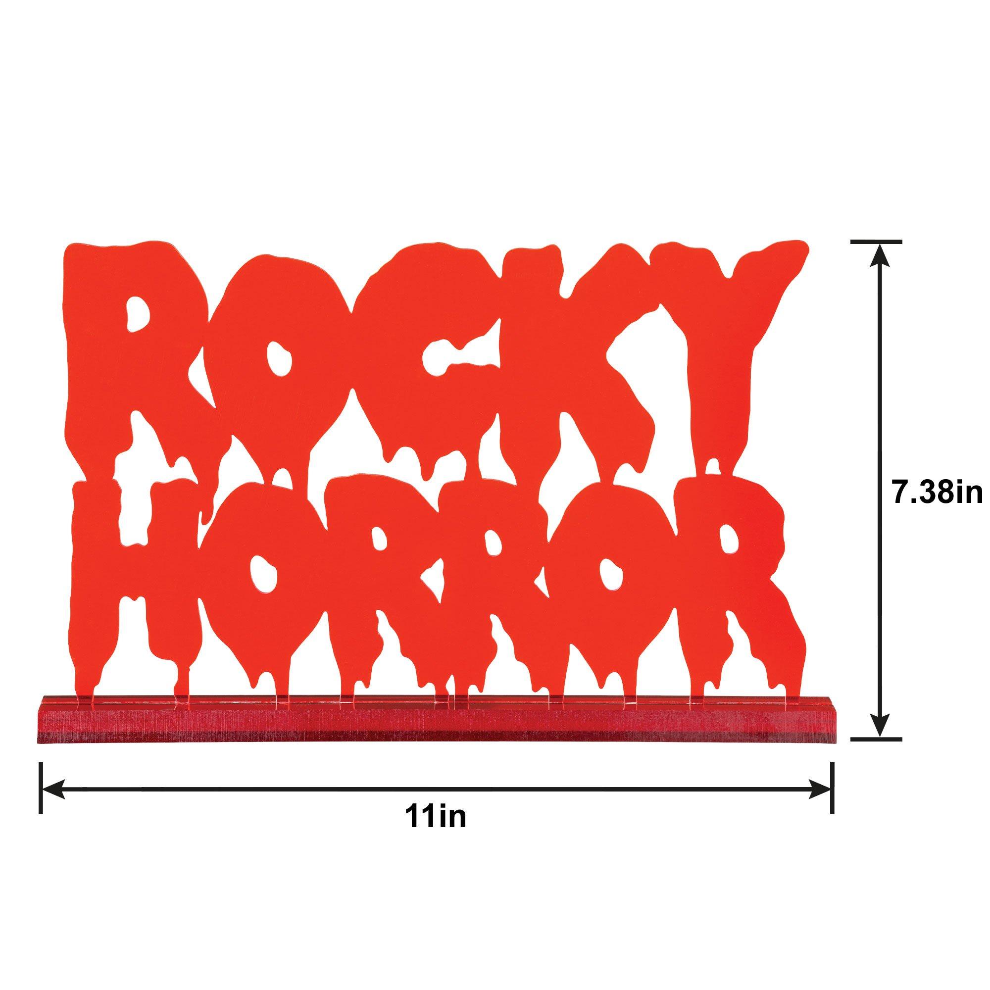 Rocky Horror Show Acrylic Standing Sign, 11in x 7.4in