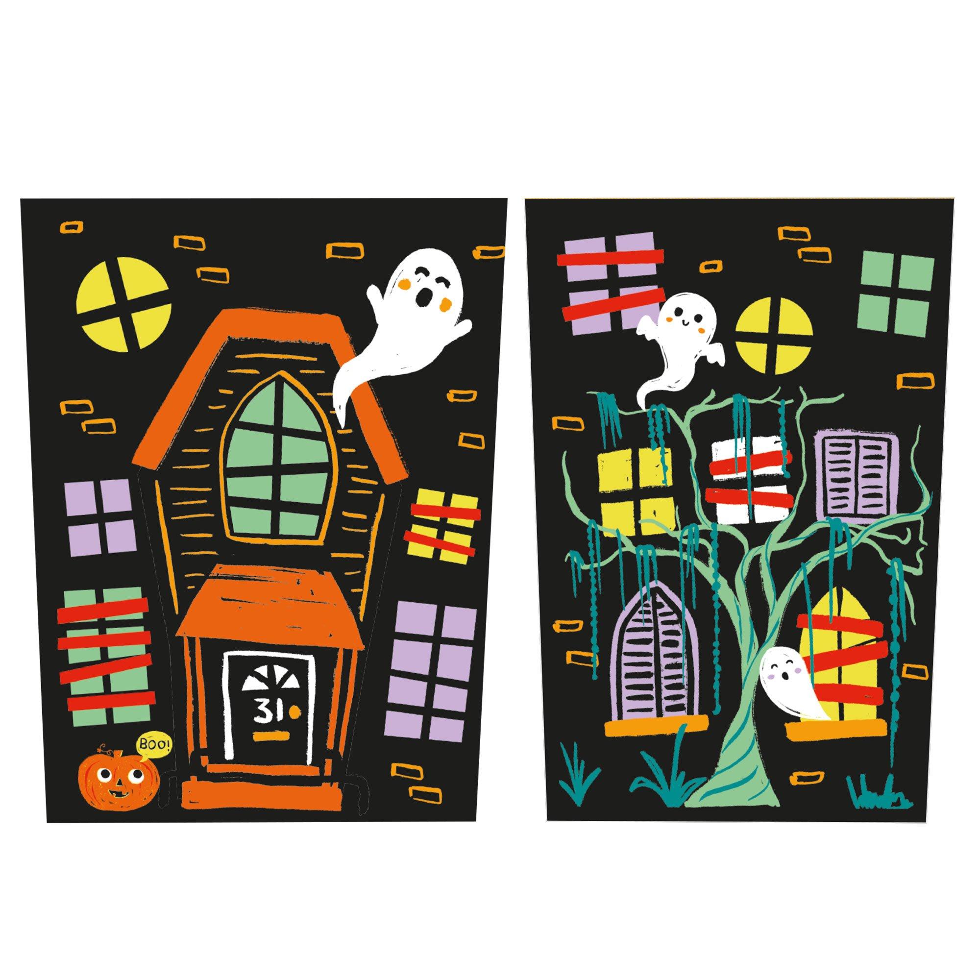 Spooky Friends Cardstock Favor Boxes, 4.3in x 8in, 8ct