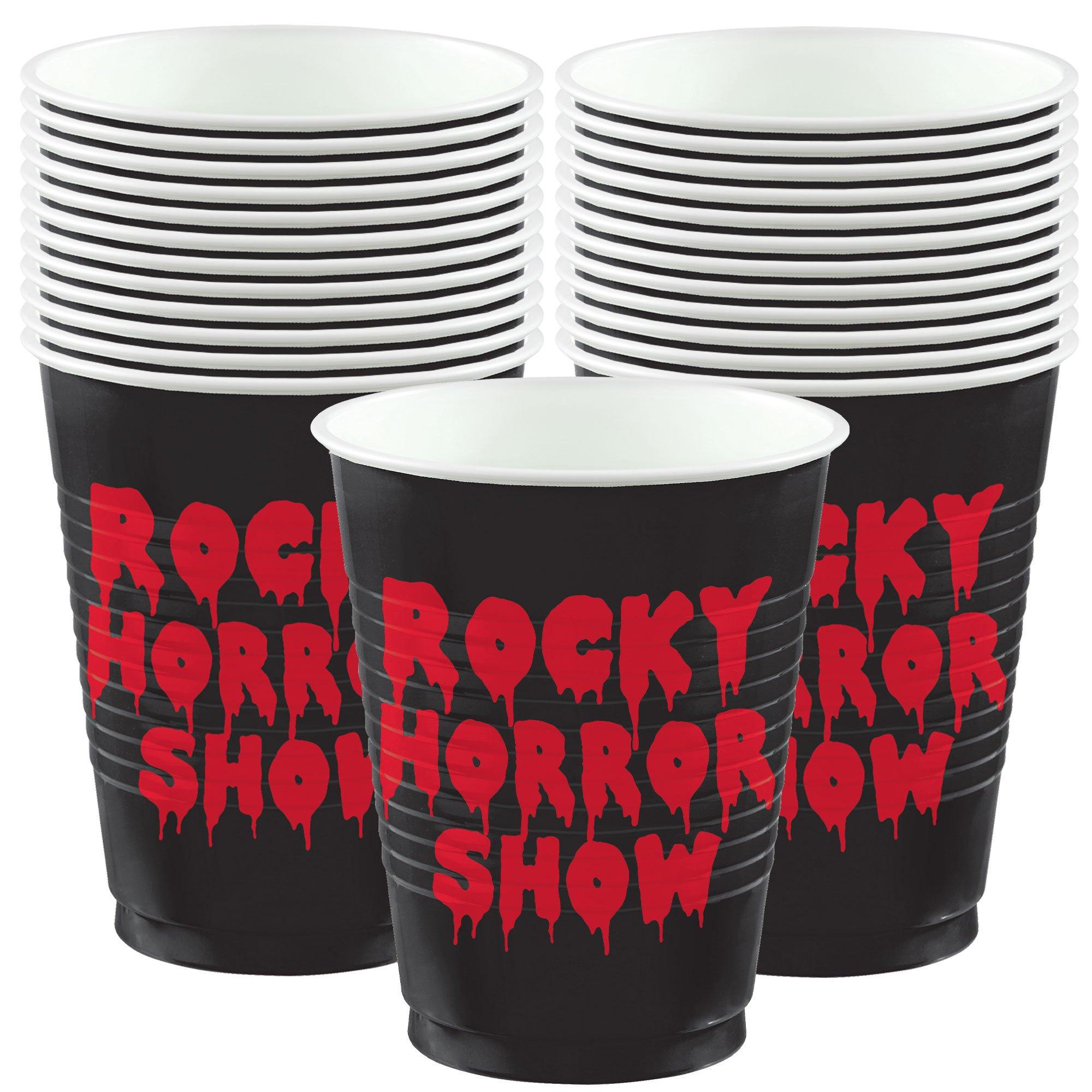 Rocky Horror Show Plastic Cups, 16oz, 25ct