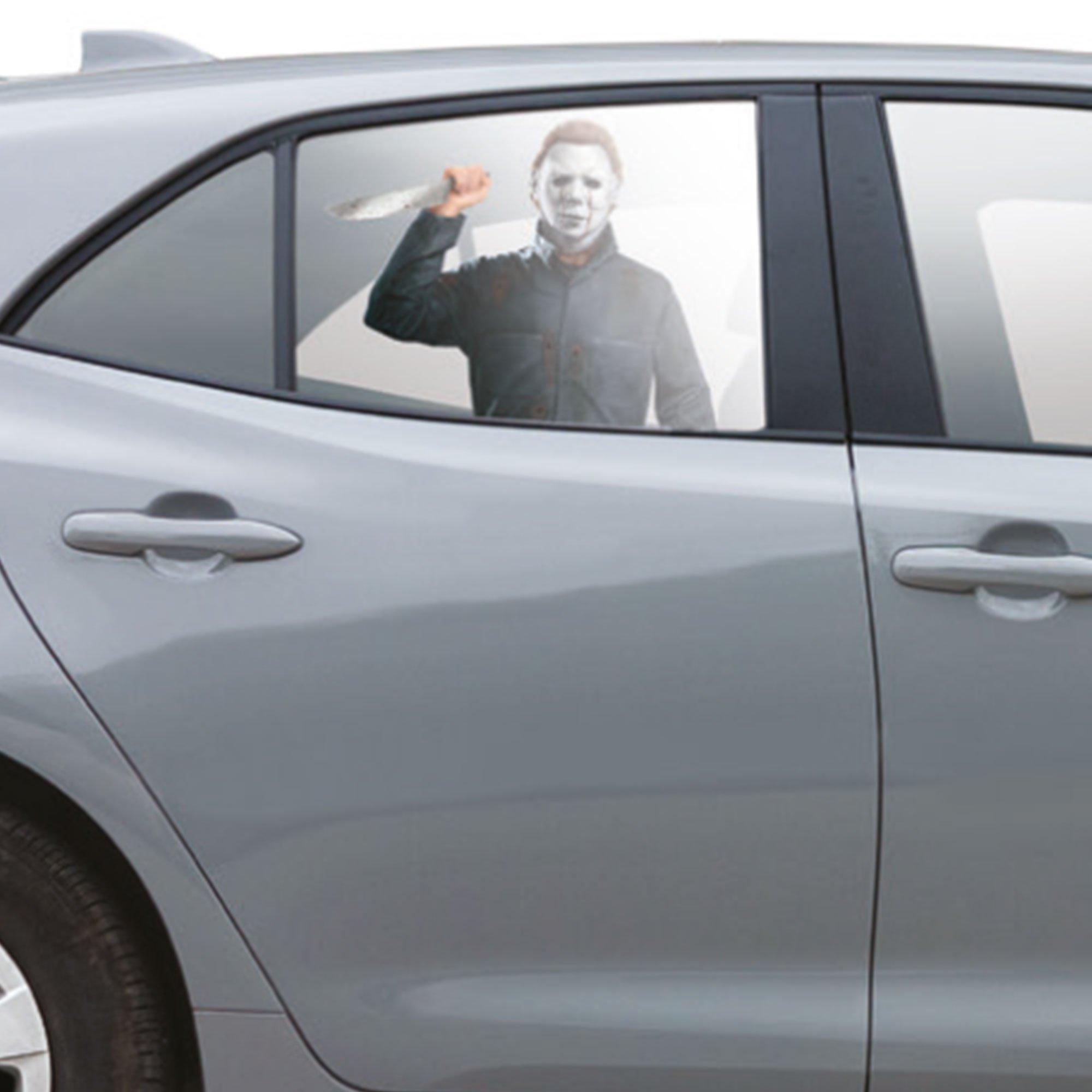 Michael Myers Vinyl Cling Decal, 16.5in x 12.5in - Halloween II