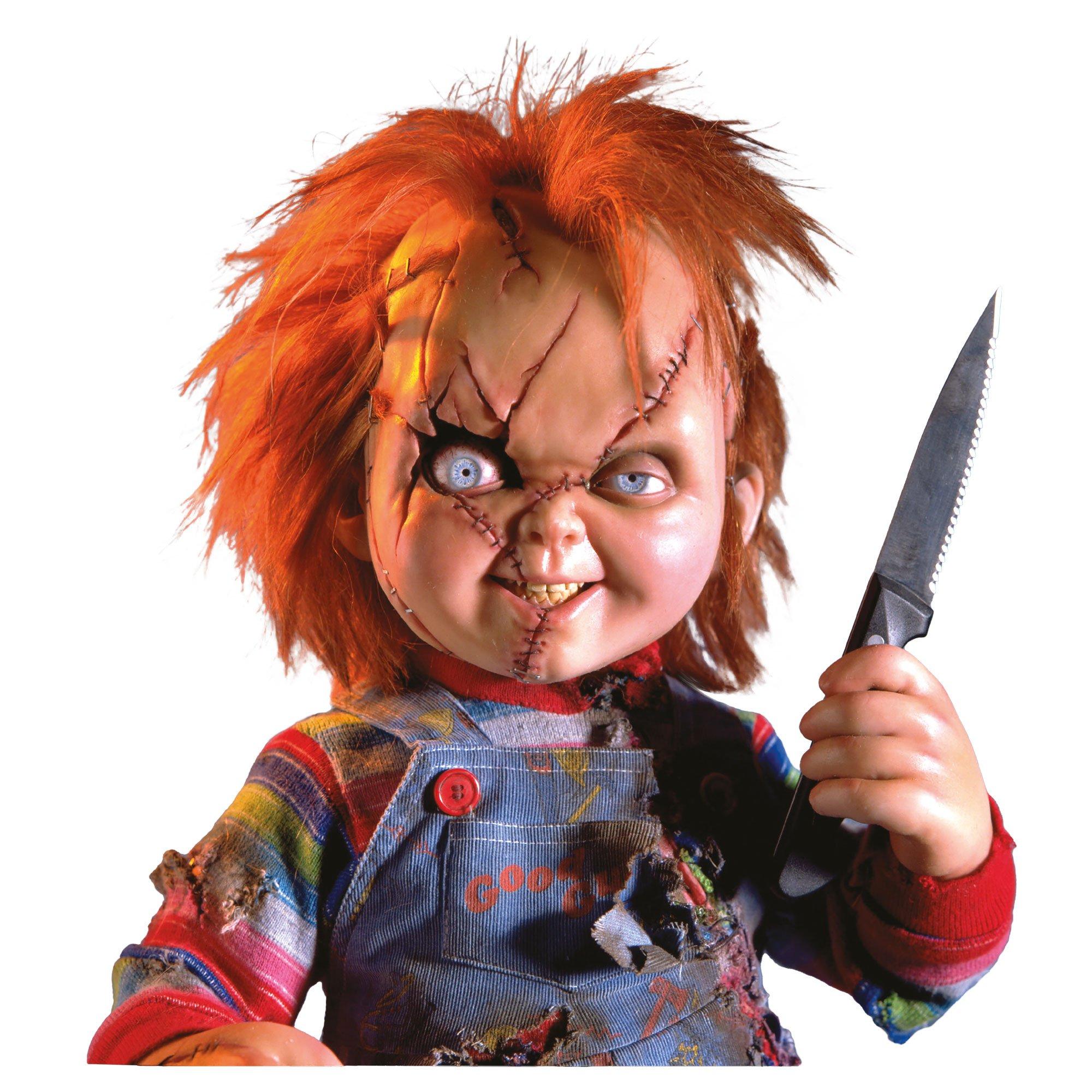 Chucky Vinyl Cling Decal, 14in x 12in - Child's Play