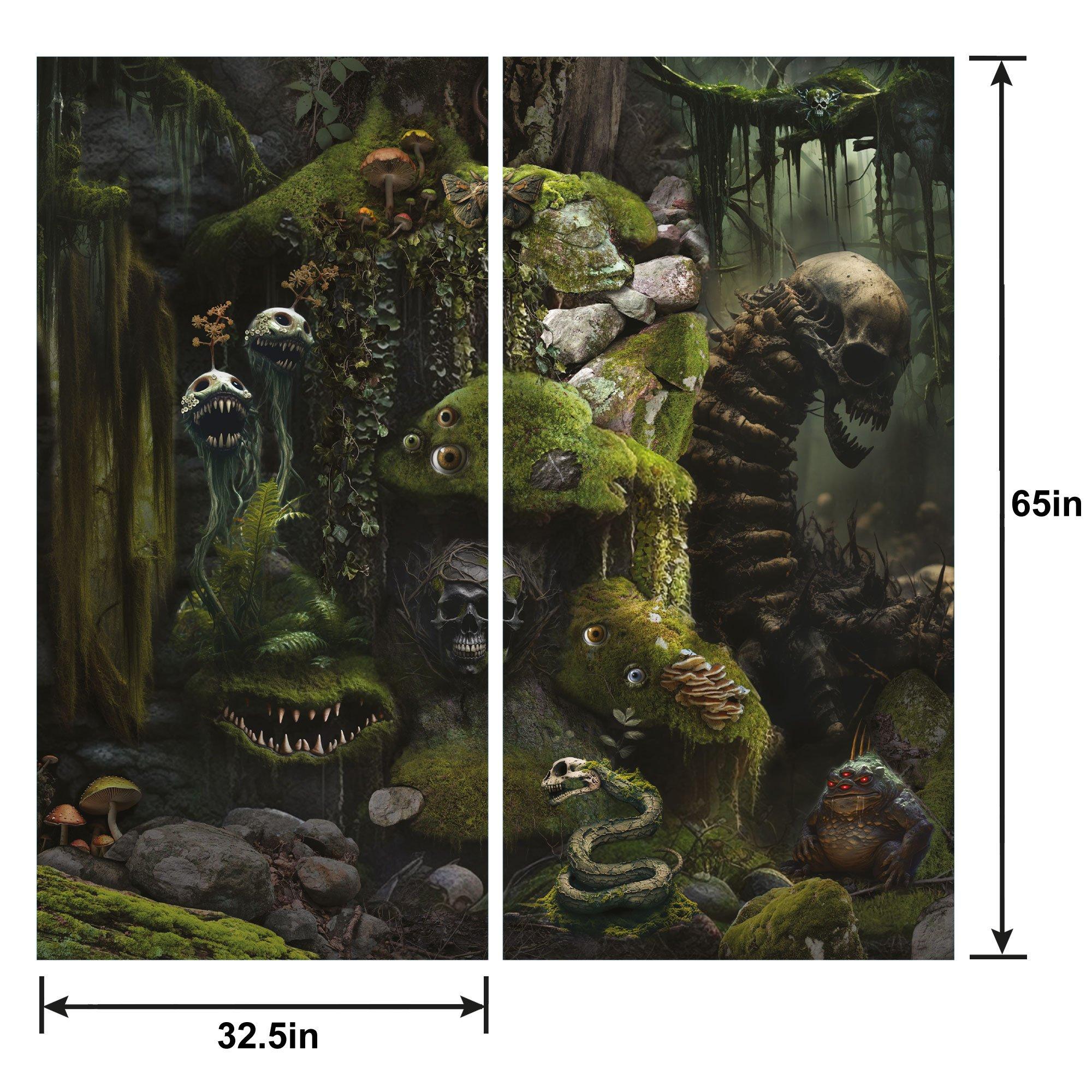 Mutated Forest Plastic Scene Setter, 5.4ft x 5.4ft