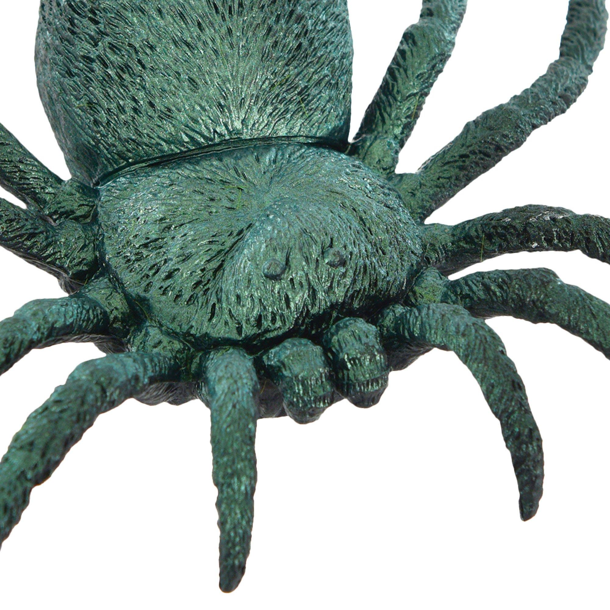 Large Iridescent Plastic Spider, 8in