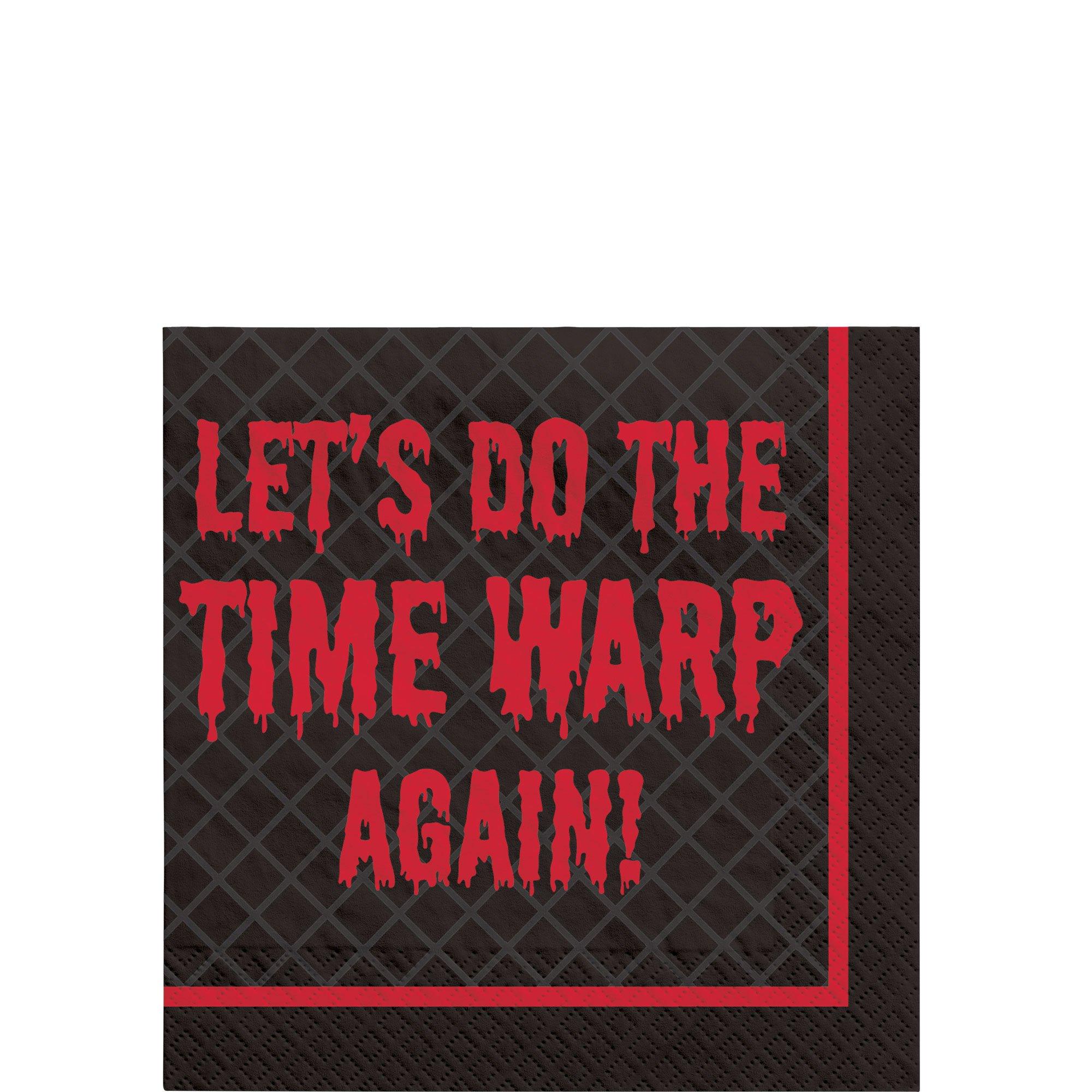 Rocky Horror Show Paper Beverage Napkins, 5in, 36ct