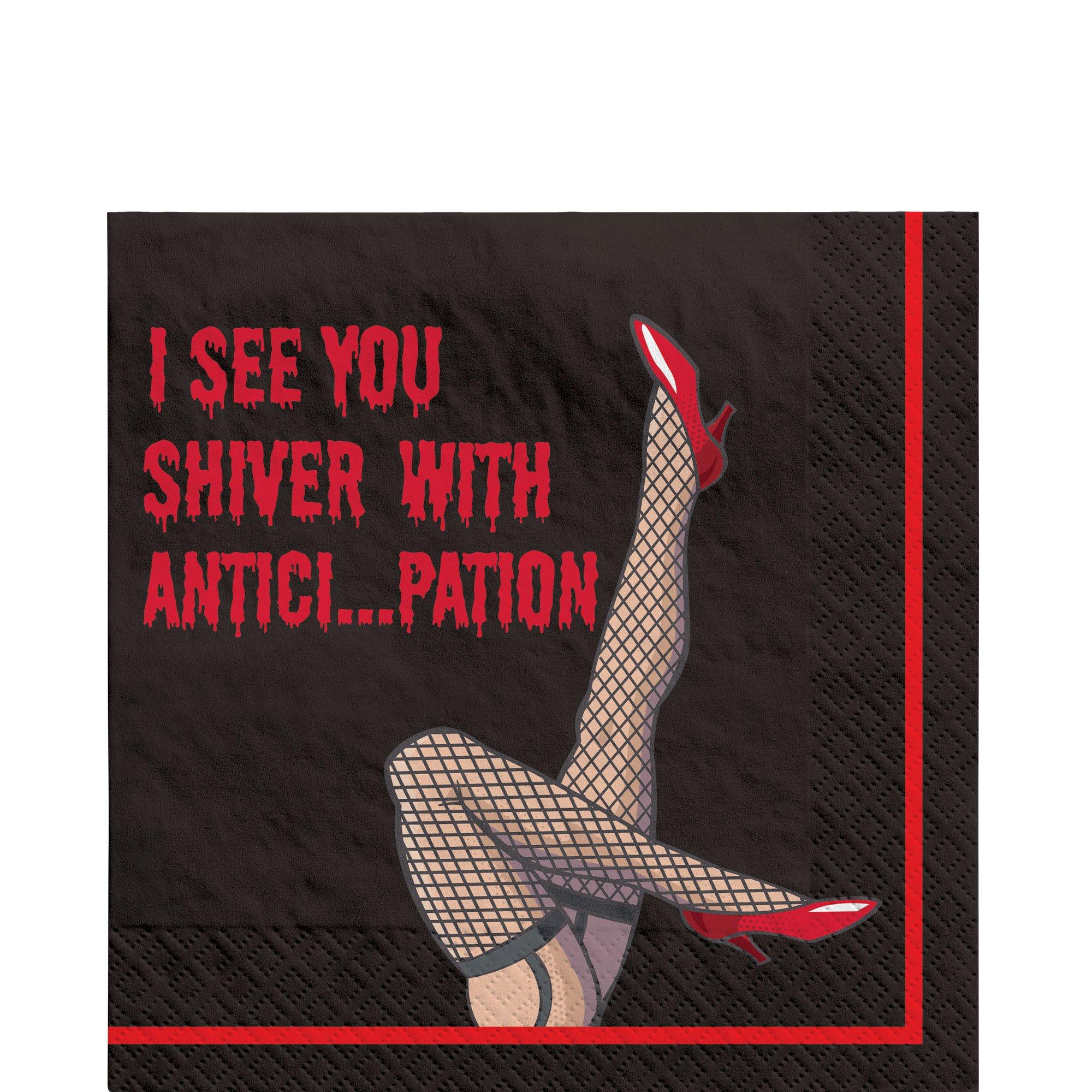 Rocky Horror Show Paper Lunch Napkins, 6.5in, 36ct