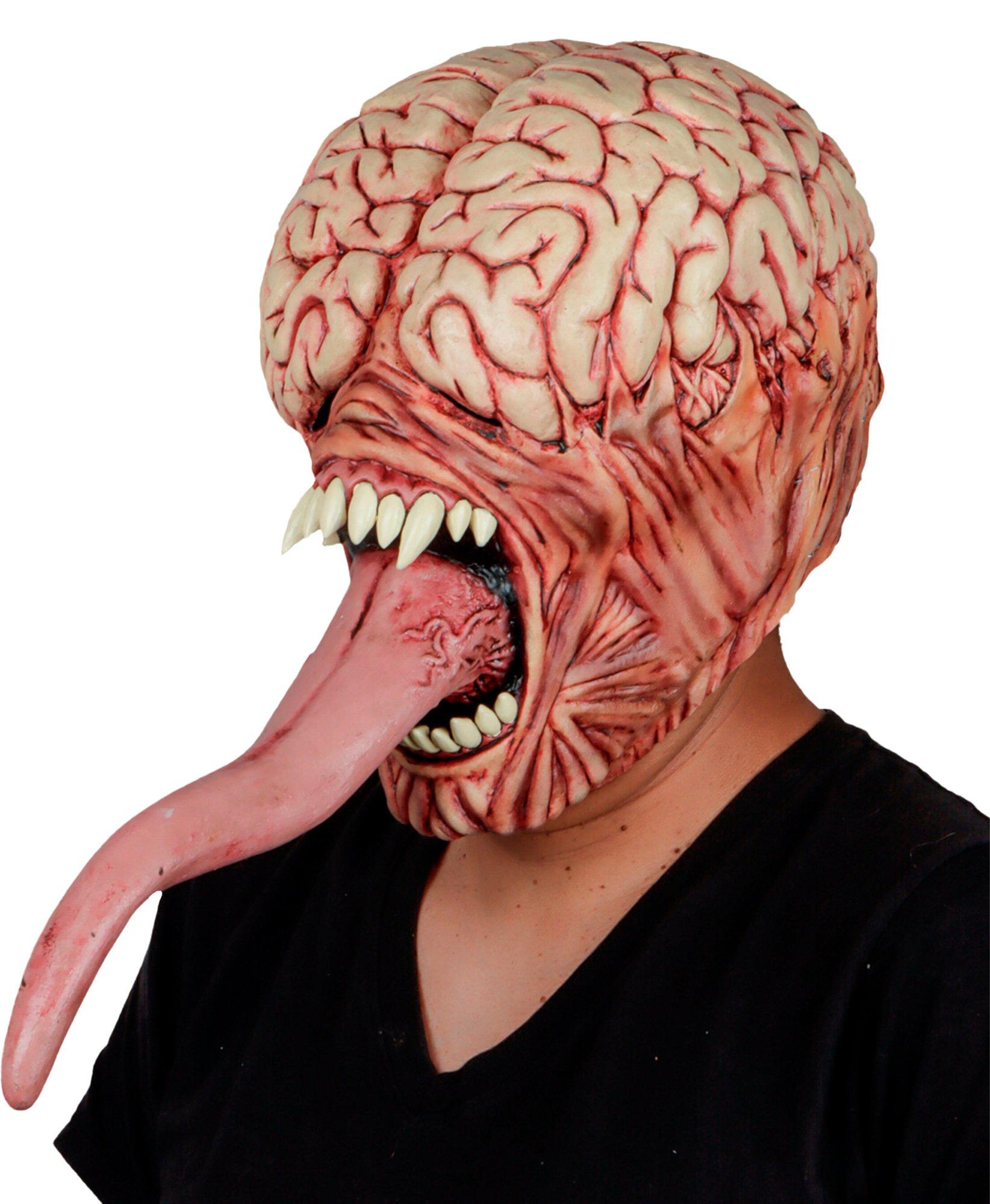 Licker Latex Face Mask - Resident Evil
