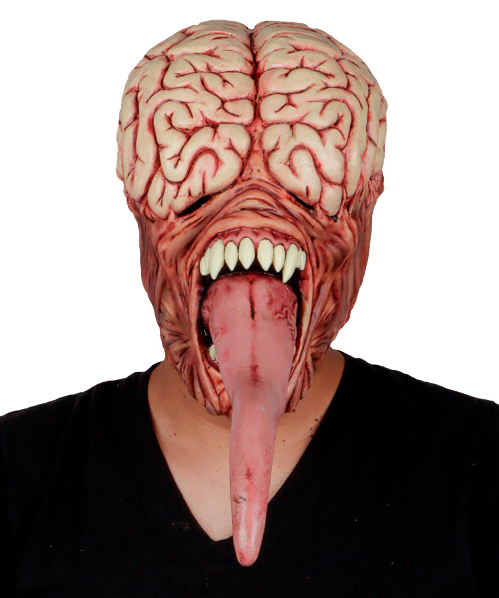 Licker Latex Face Mask - Resident Evil