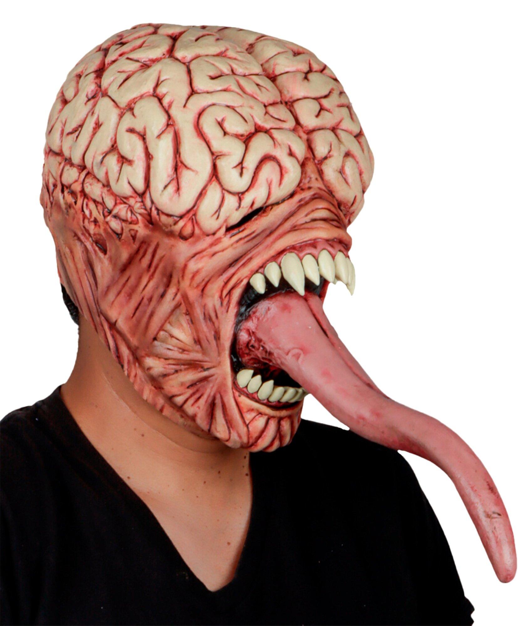 Licker Latex Face Mask - Resident Evil