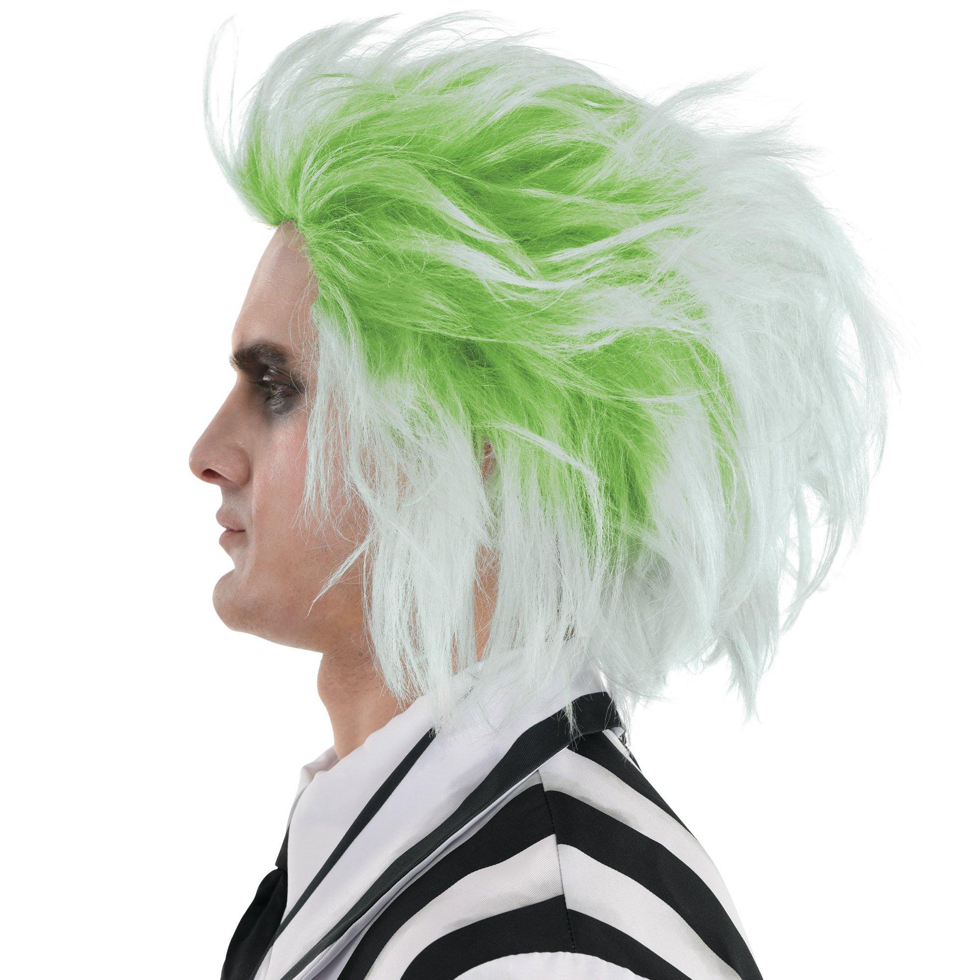 Green wig beetlejuice hotsell