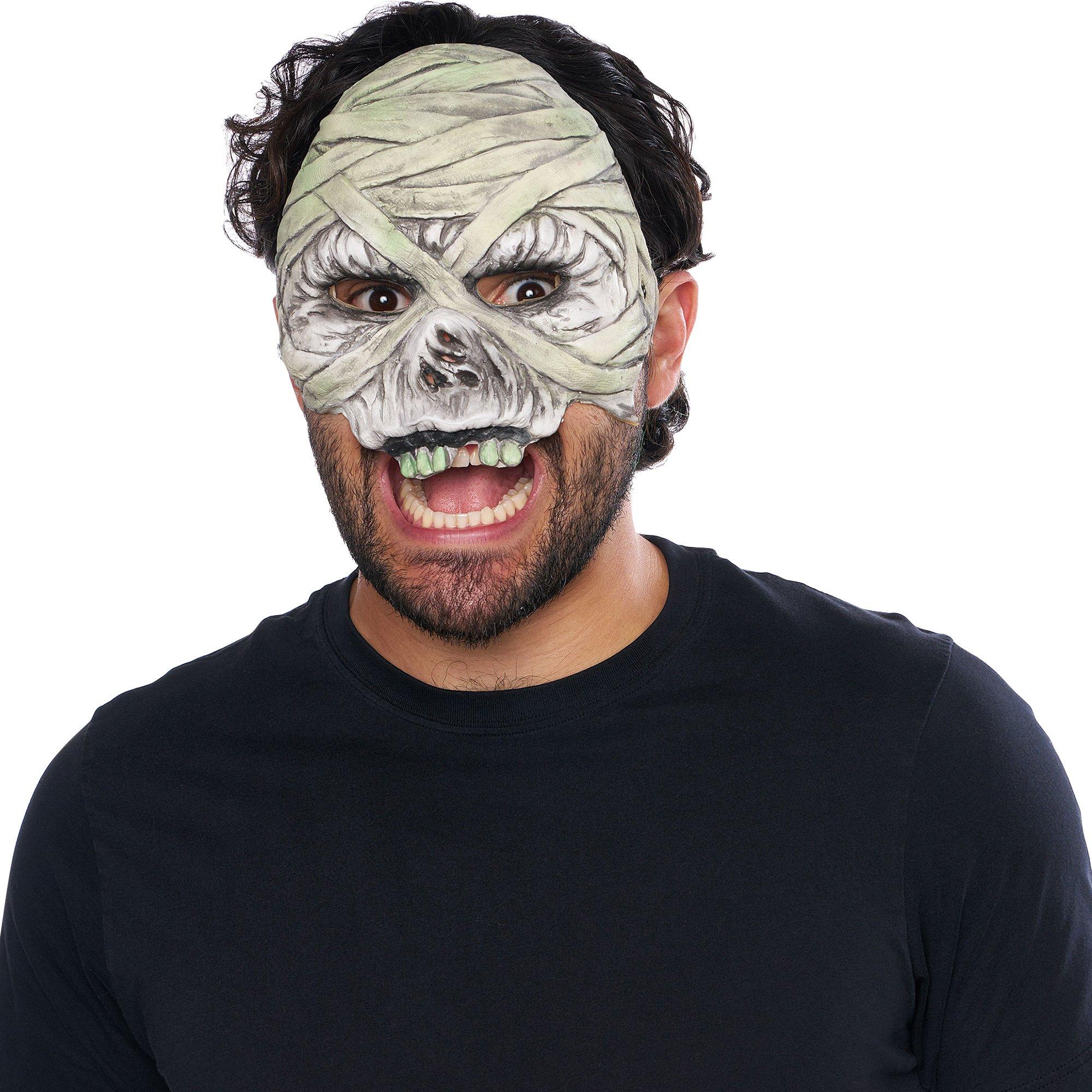 Adult Mummy Plastic Half Mask