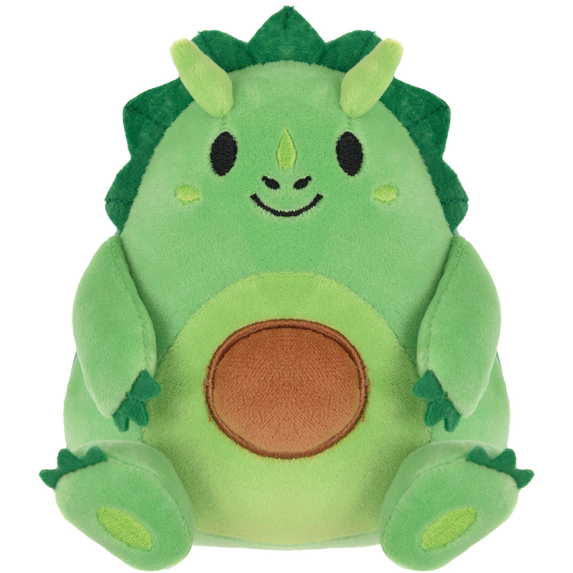 Dinosaur Avocado Plush, 4.1in x 6in