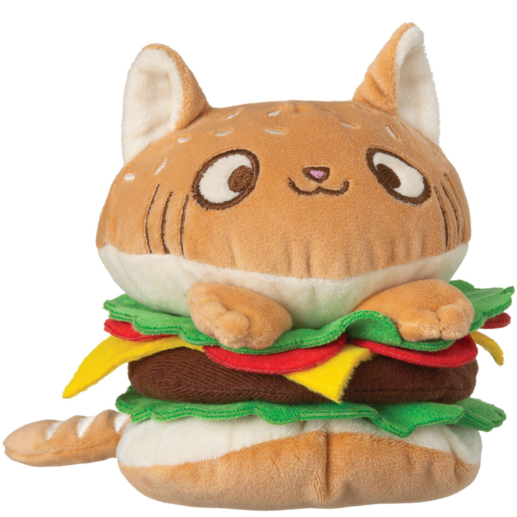 Hamburger cat plush hotsell