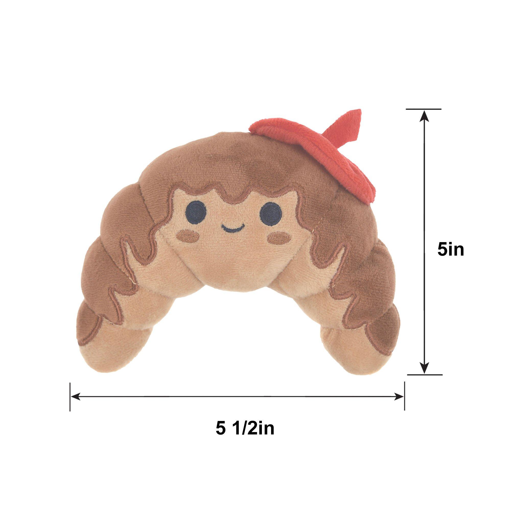 Croissant Plush, 5.5in x 5in