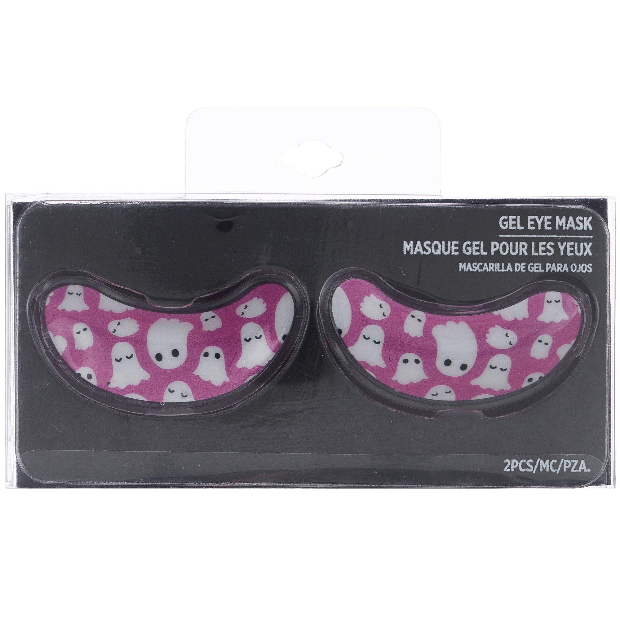 Pink Ghost Gel Under-Eye Masks, 1 Pair