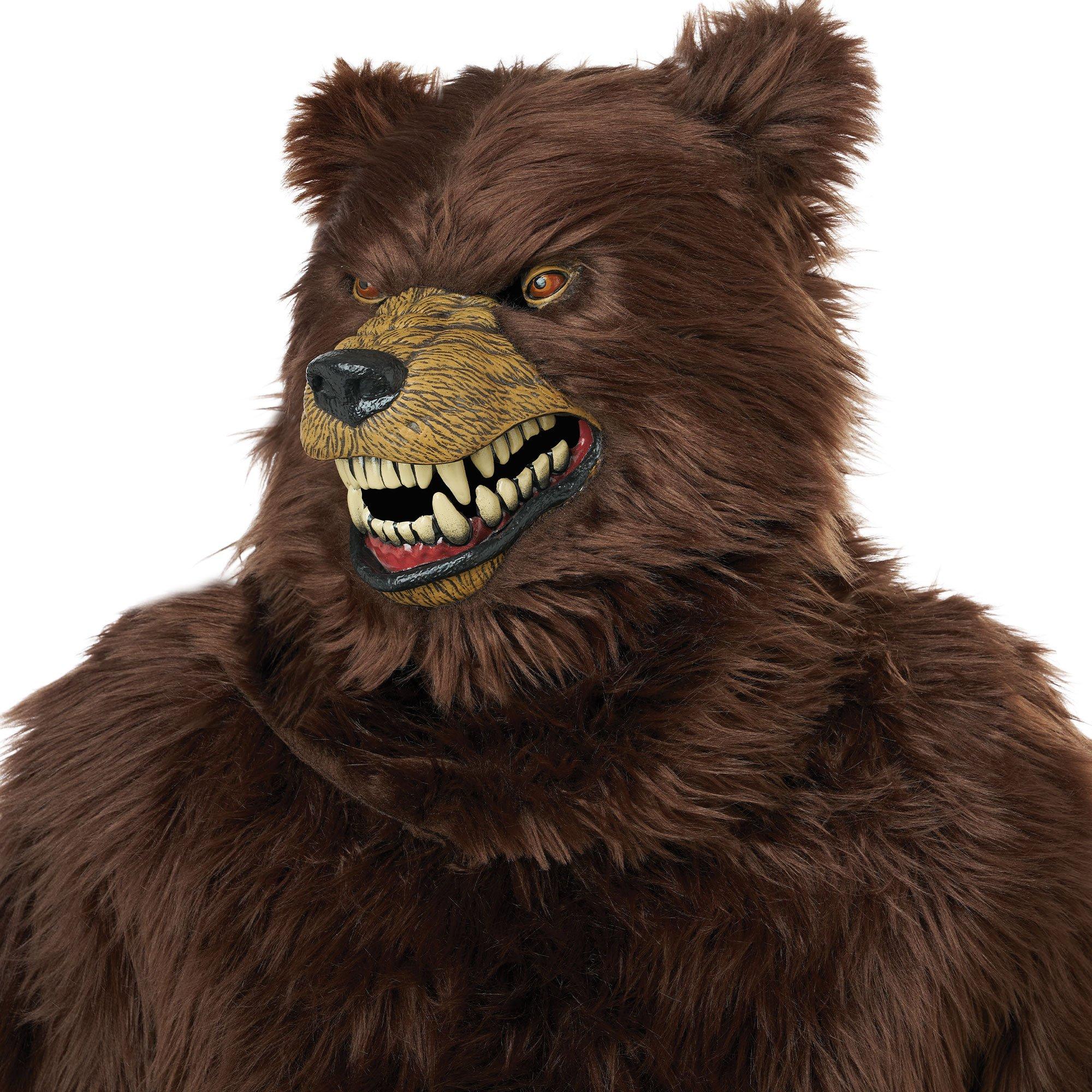 Adult Grizzly Bear Ani-Motion Mask