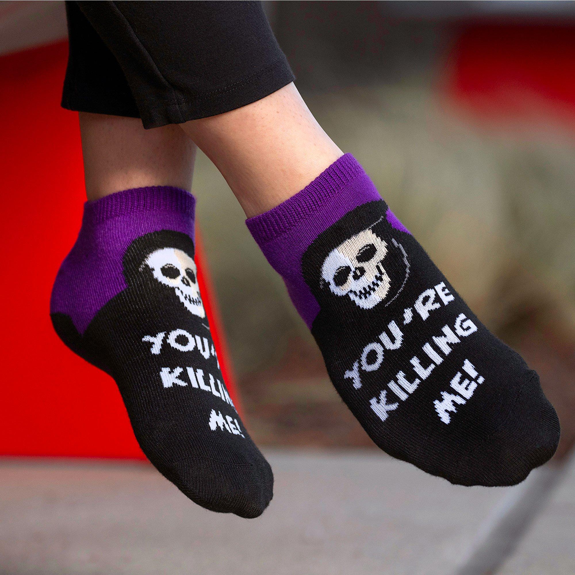 You're Killing Me Halloween Ankle Socks