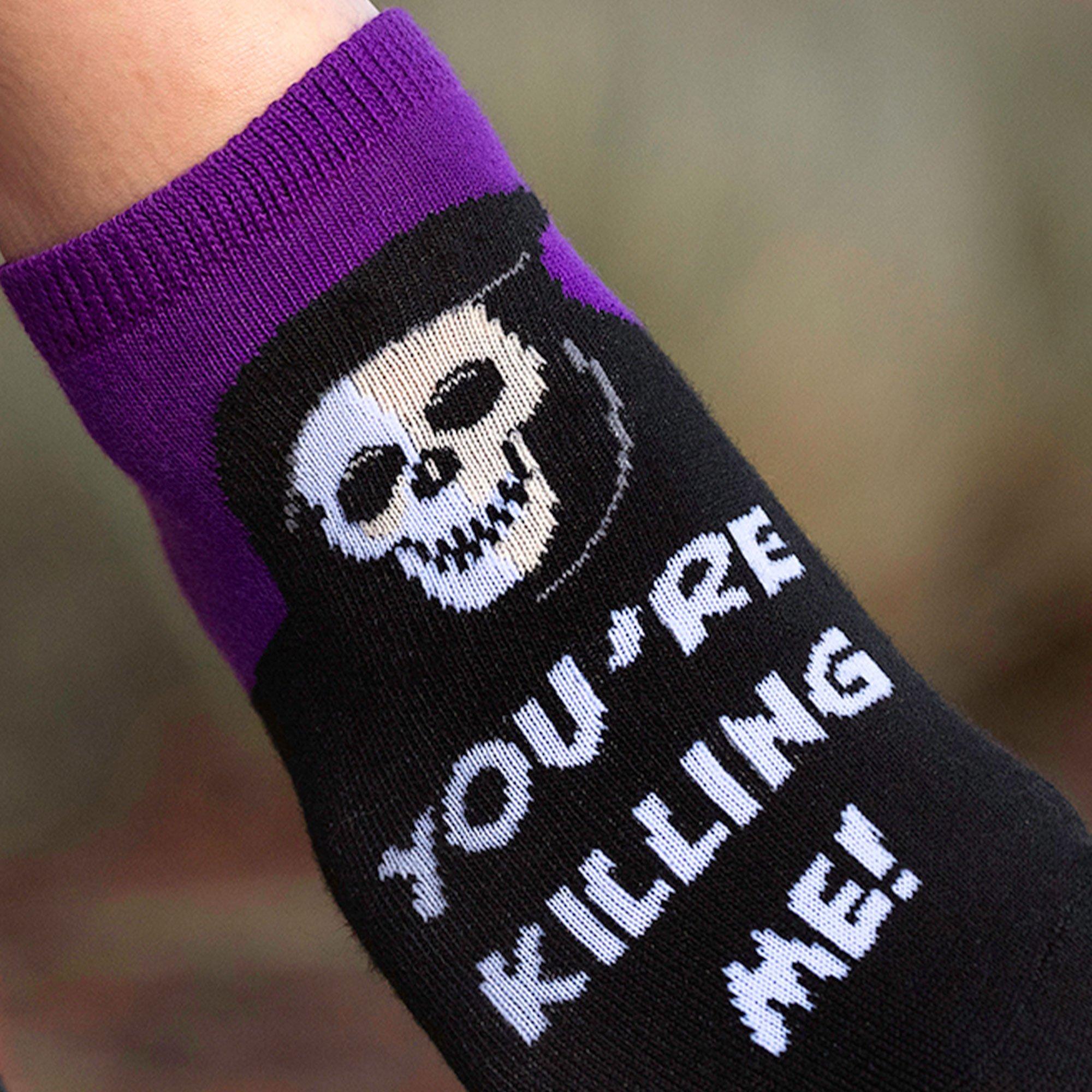 You're Killing Me Halloween Ankle Socks