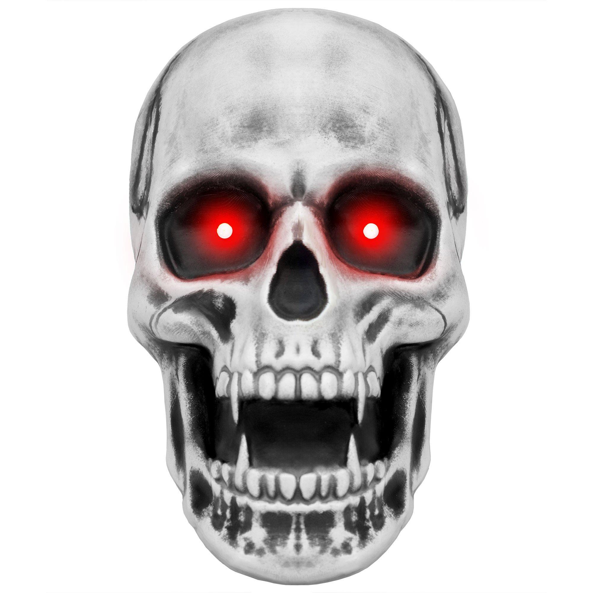 Light-Up LED Skull Trailer Hitch