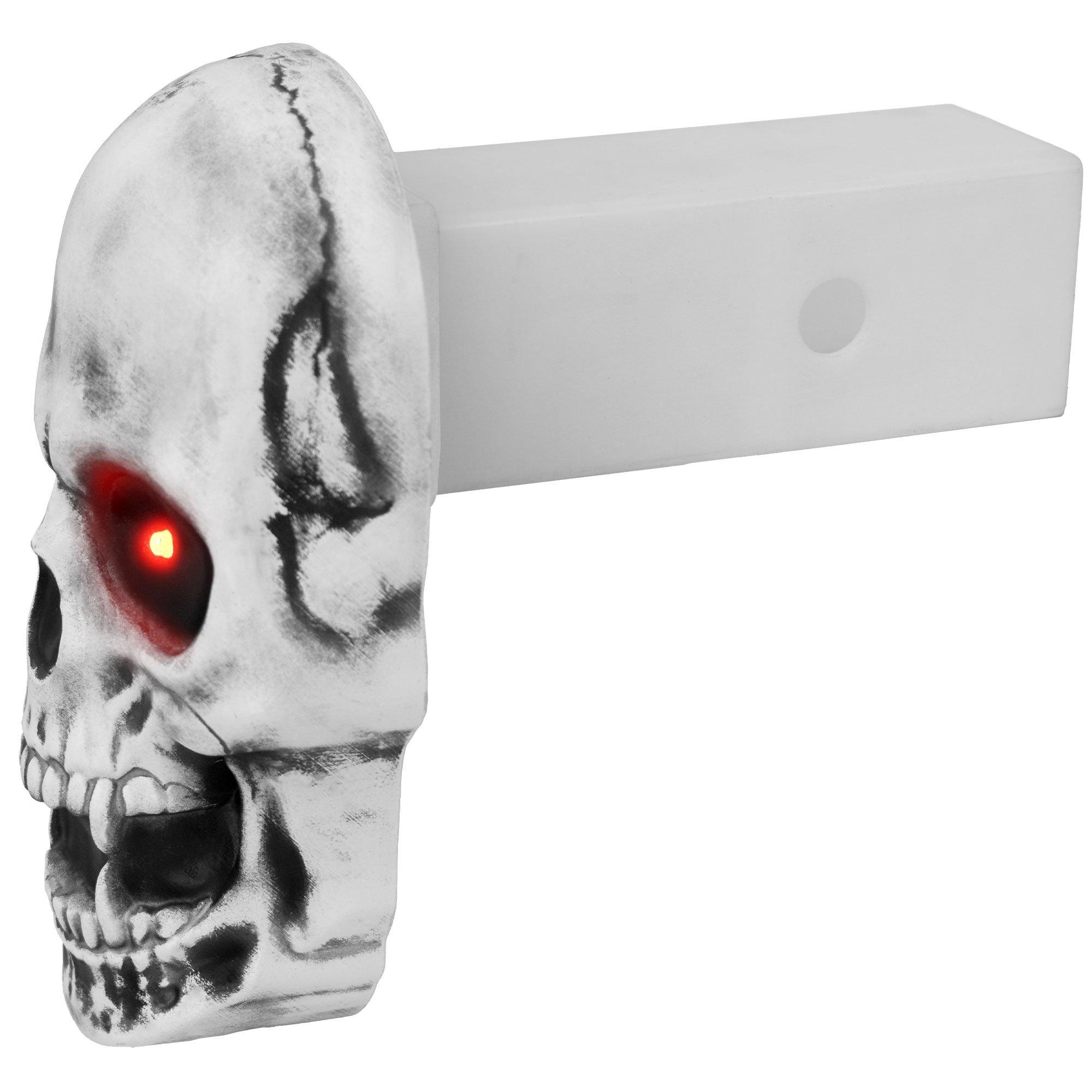 Light-Up LED Skull Trailer Hitch