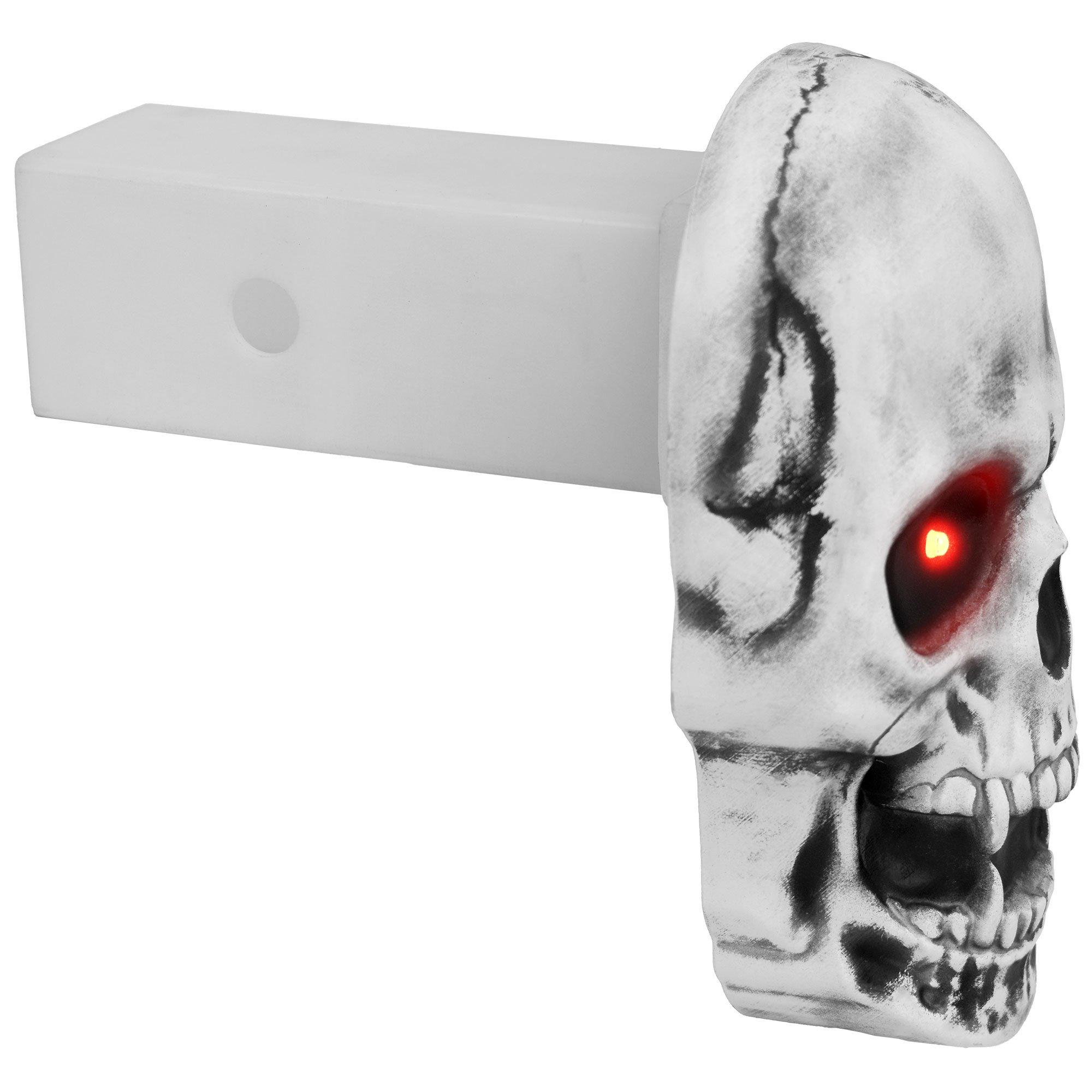 Light-Up LED Skull Trailer Hitch