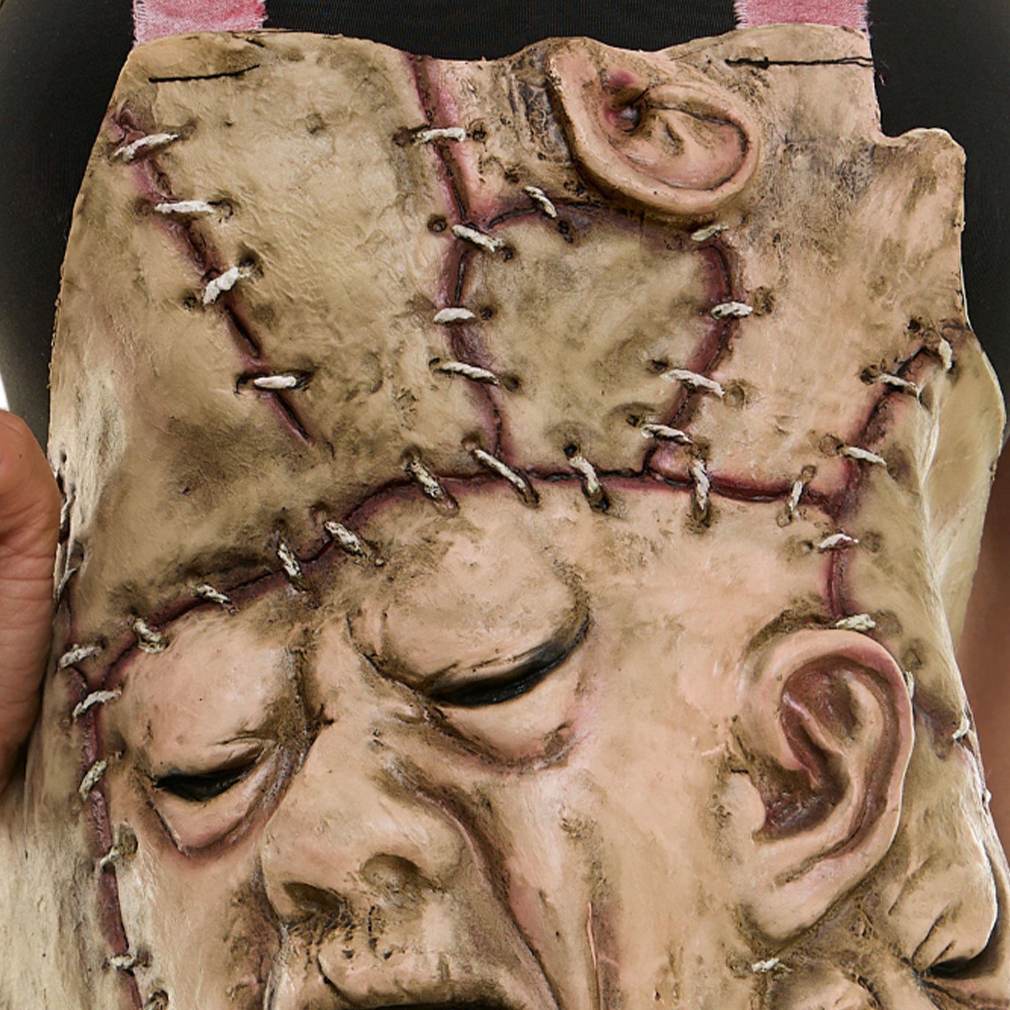 3D Gory Faces Latex Apron