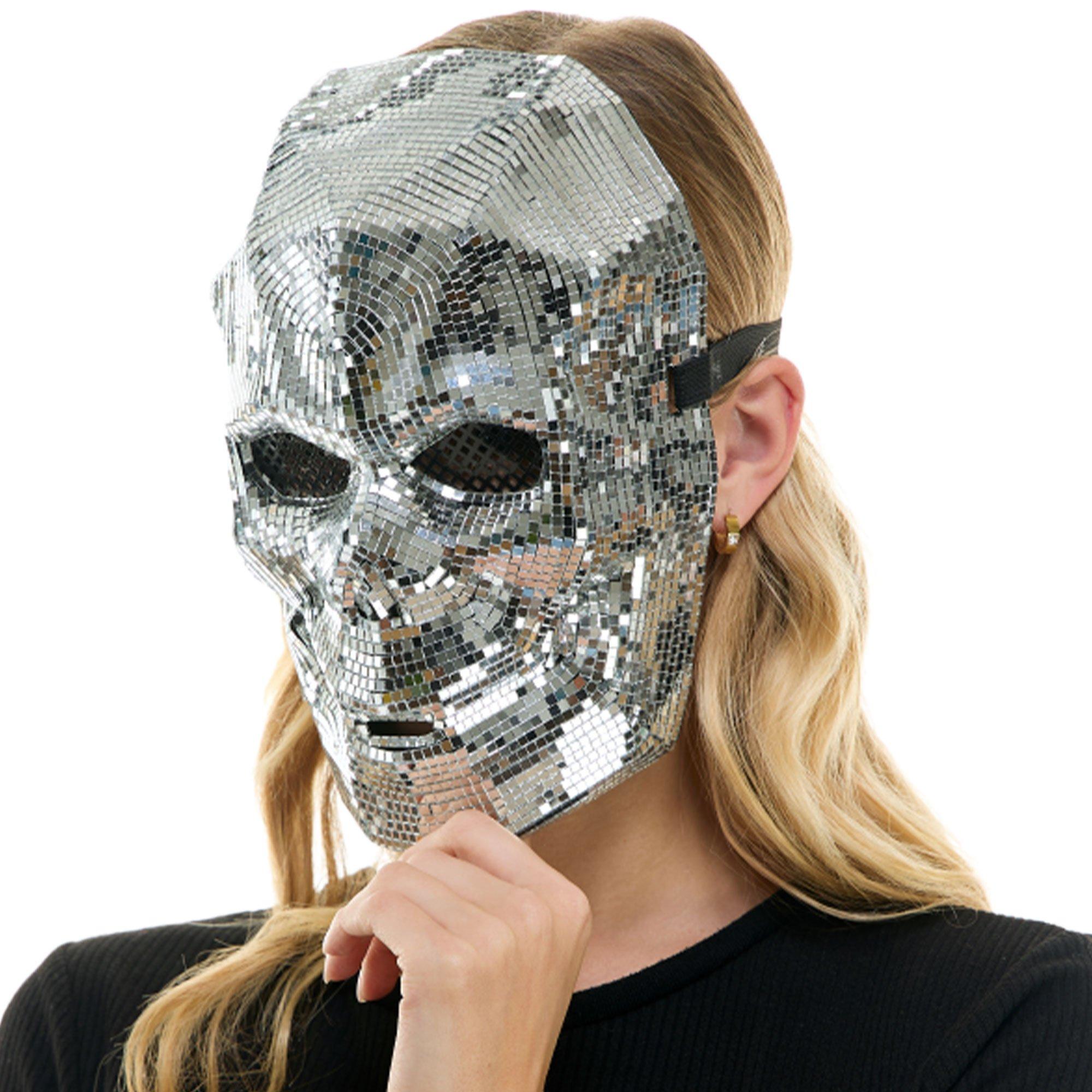 Mirrored Skull Face Mask