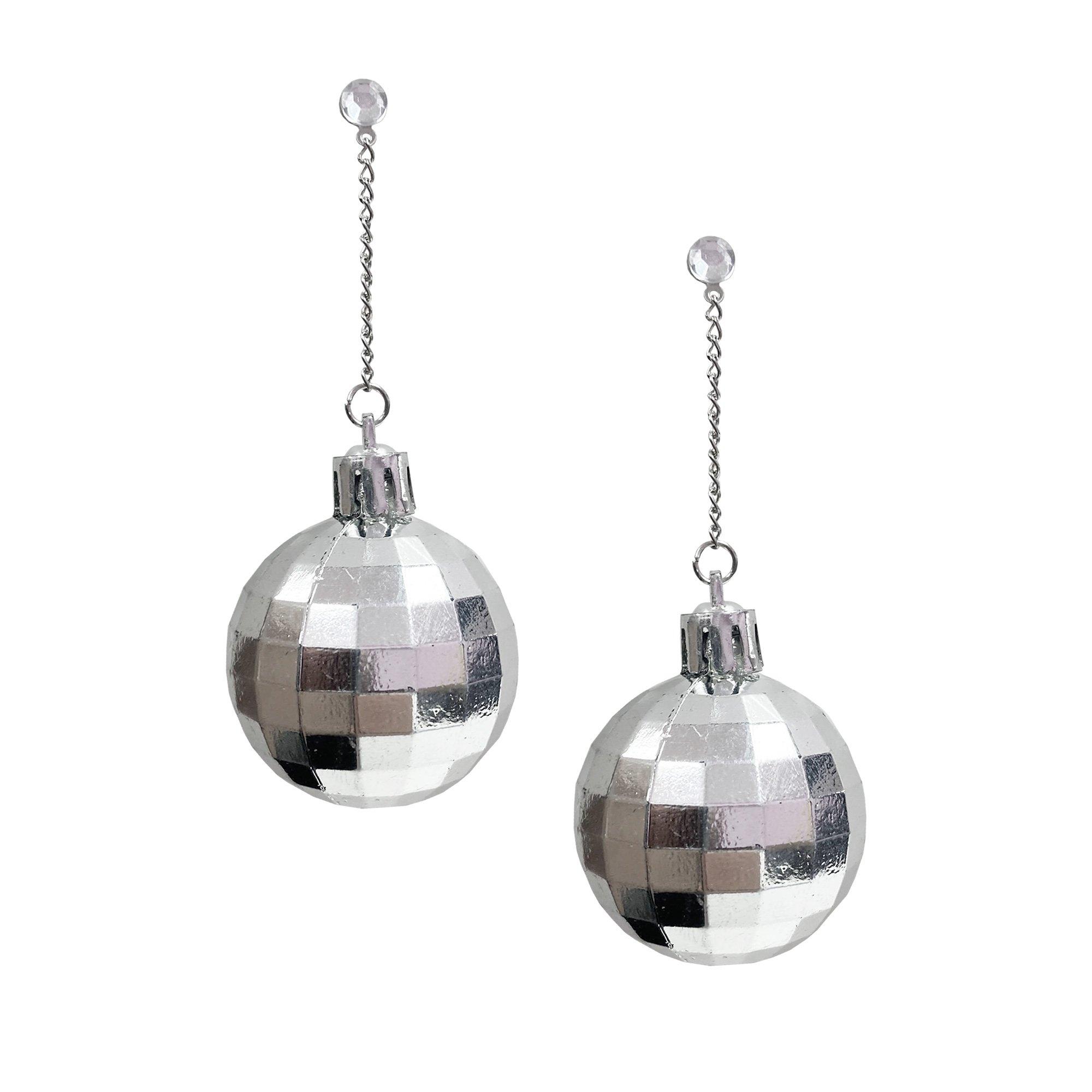 Disco Ball Dangle Earrings