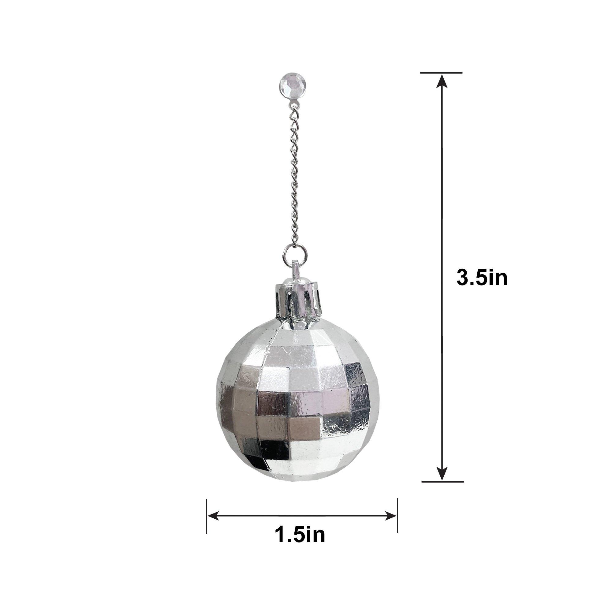 Disco Ball Dangle Earrings