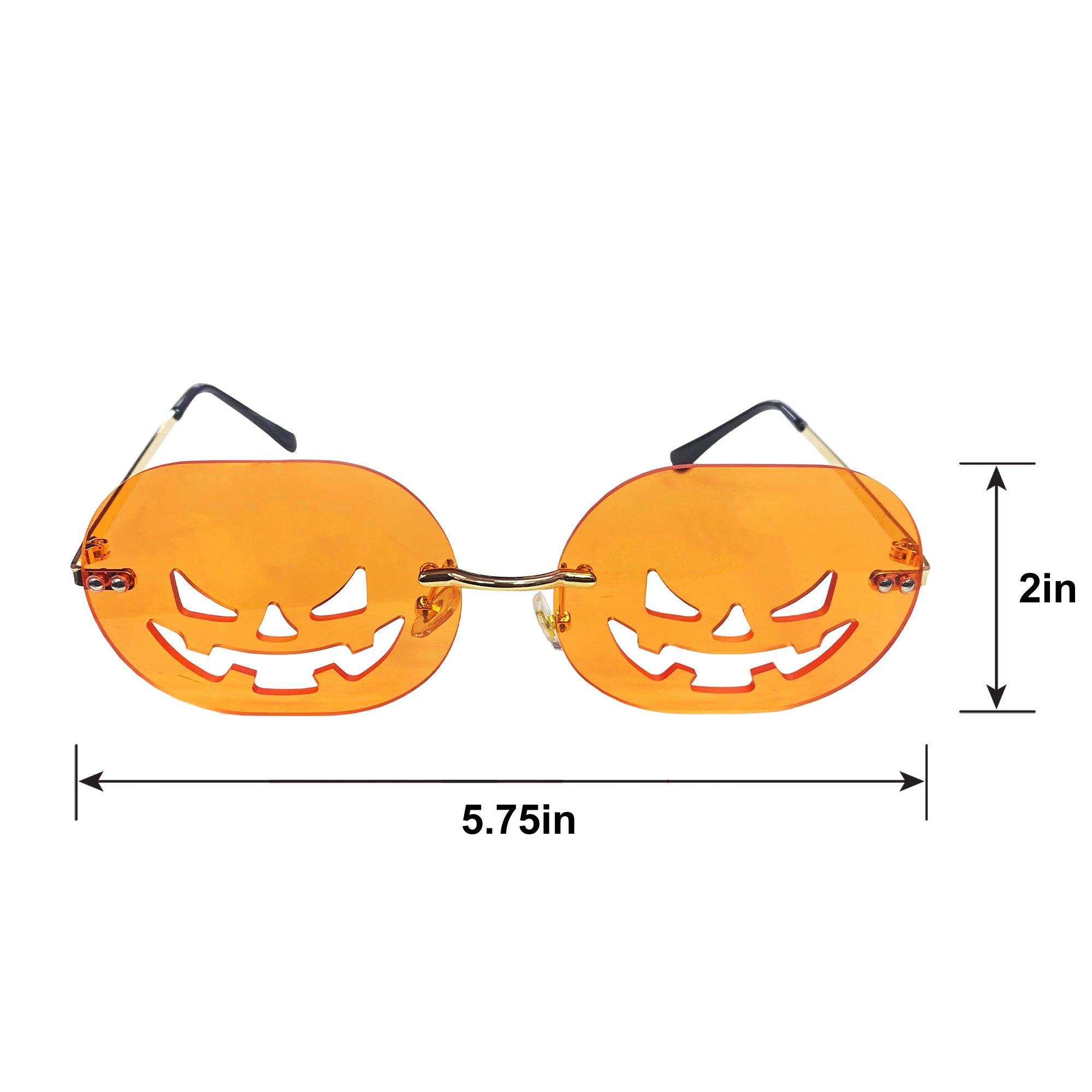 Jack-o'-Lantern Glasses