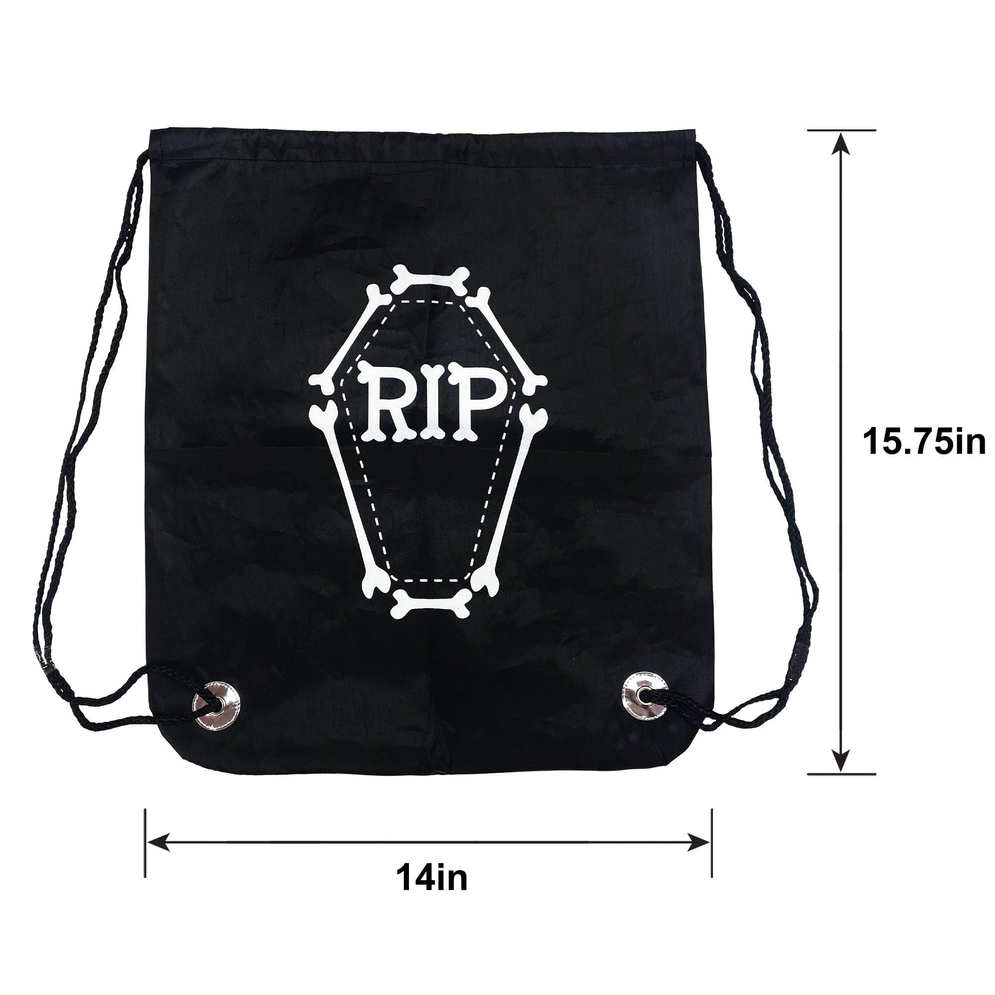 RIP Coffin Cinch Tote Bag