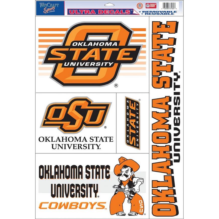 Oklahoma State Cowboys Decals 5ct