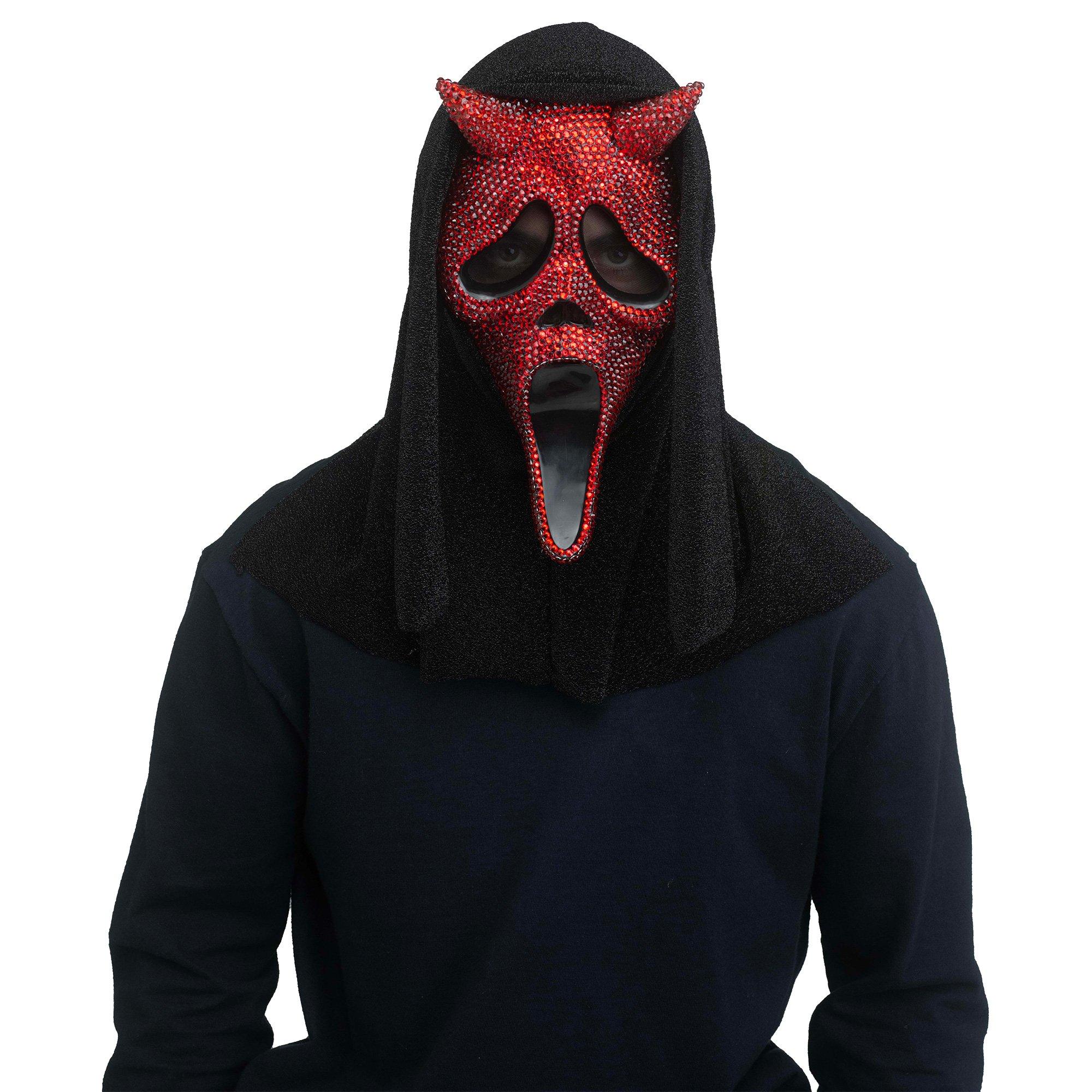 Devil Face Bling Mask - Scream