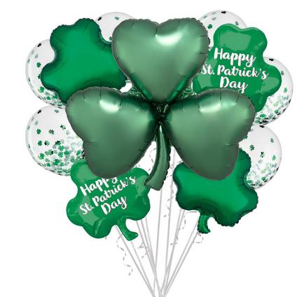 St. Patrick's Day Balloon Bouquets