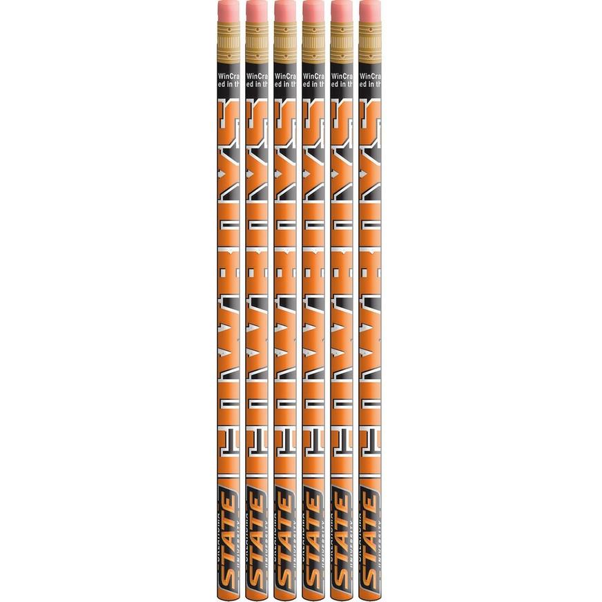 Oklahoma State Cowboys Pencils 6ct