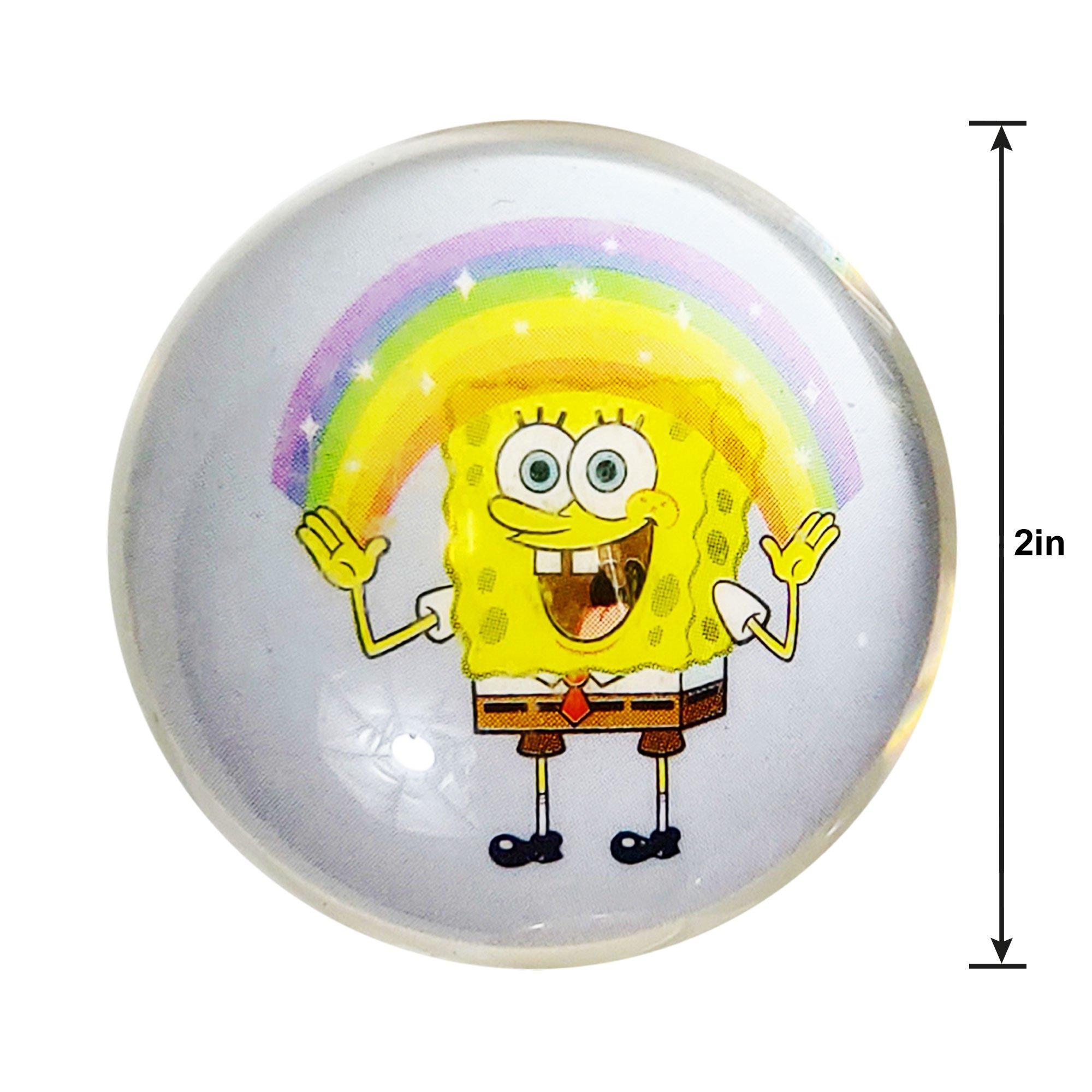 SpongeBob SquarePants Rubber Balls, 4ct