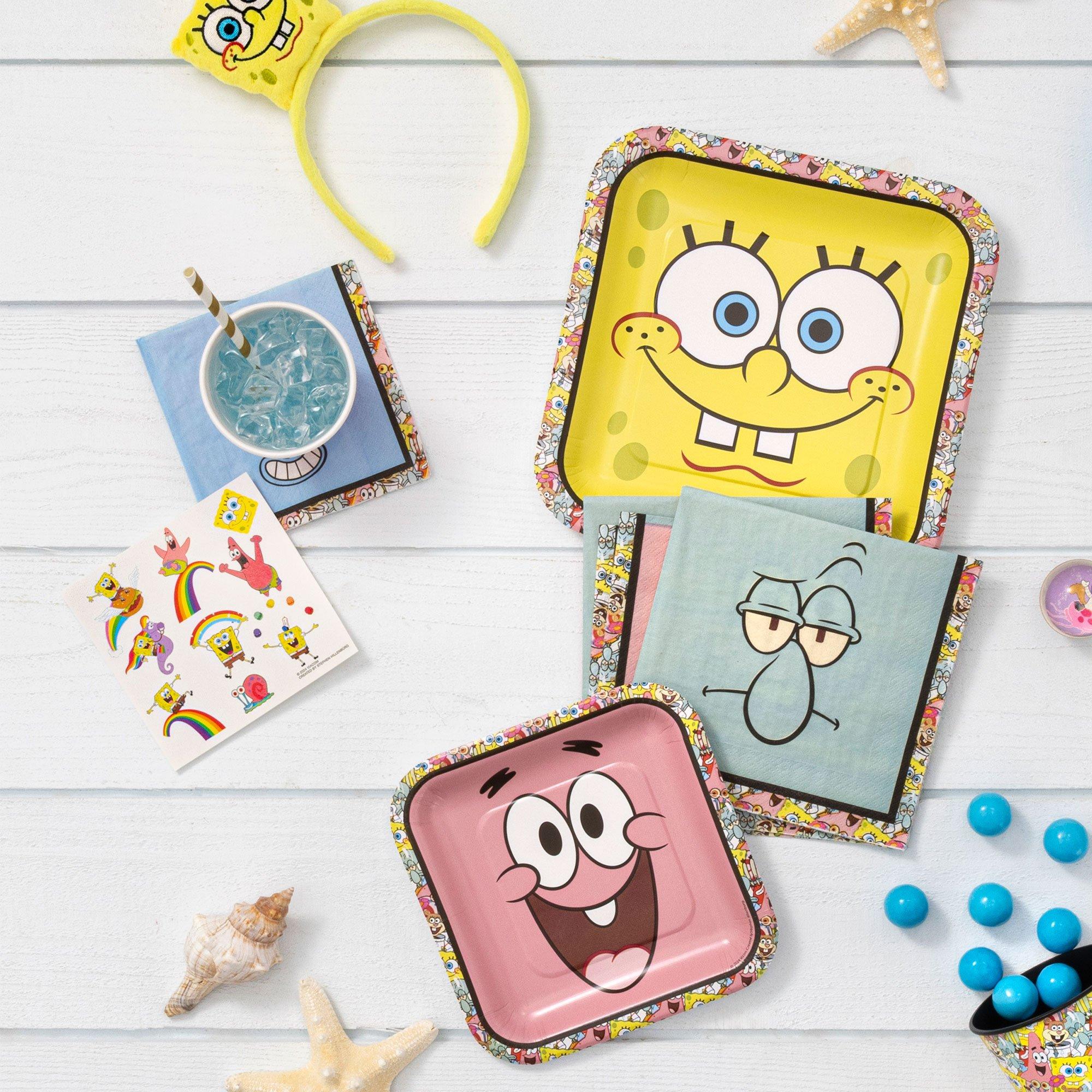 SpongeBob SquarePants Temporary Tattoos, 50ct