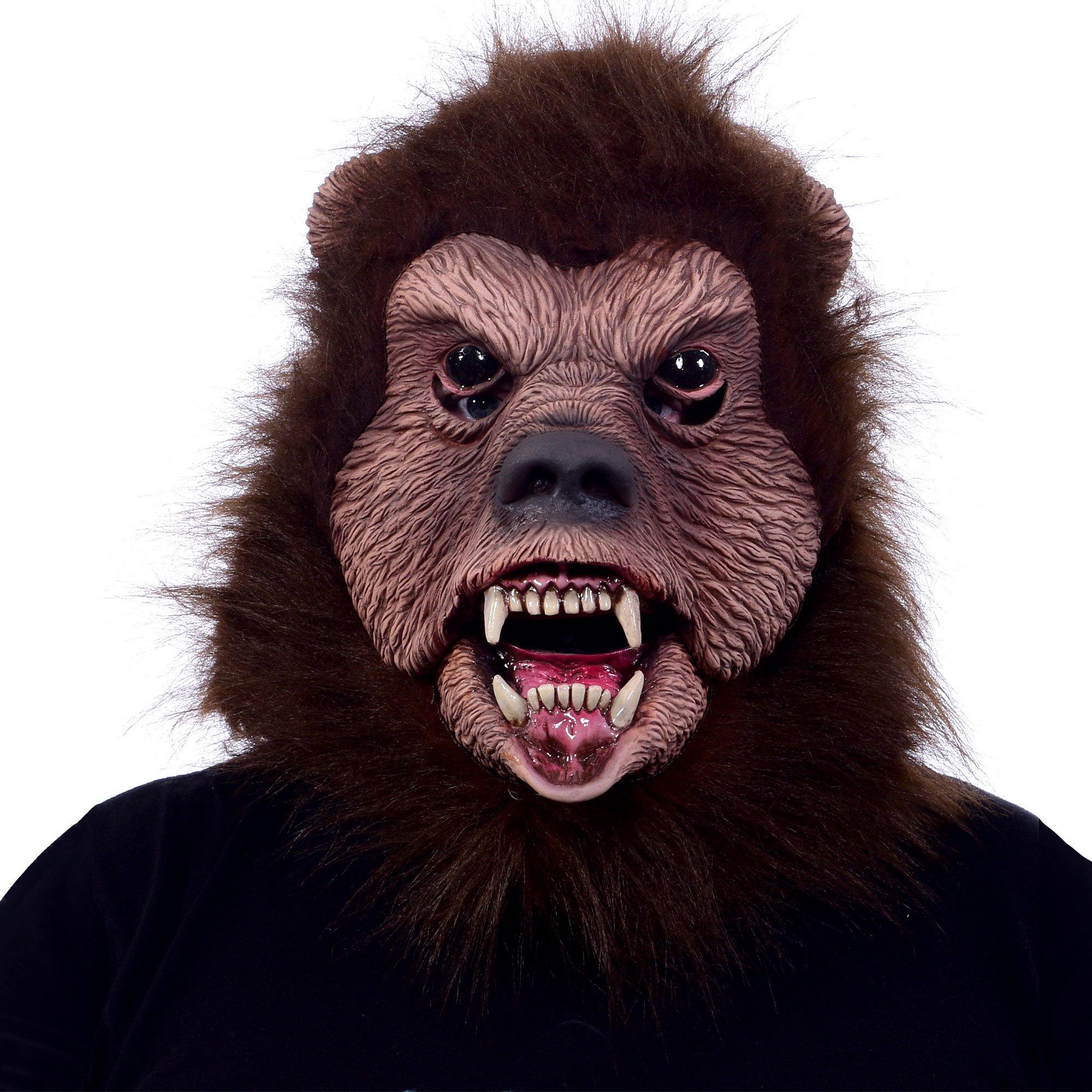 Adult Butkus the Grizzly Bear Latex Face Mask - Zagone Studios