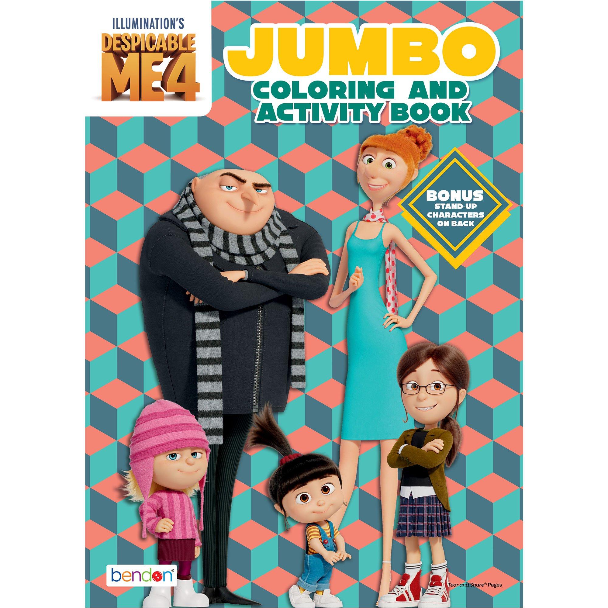 Despicable Me 4 Jumbo Coloring & Activity Book