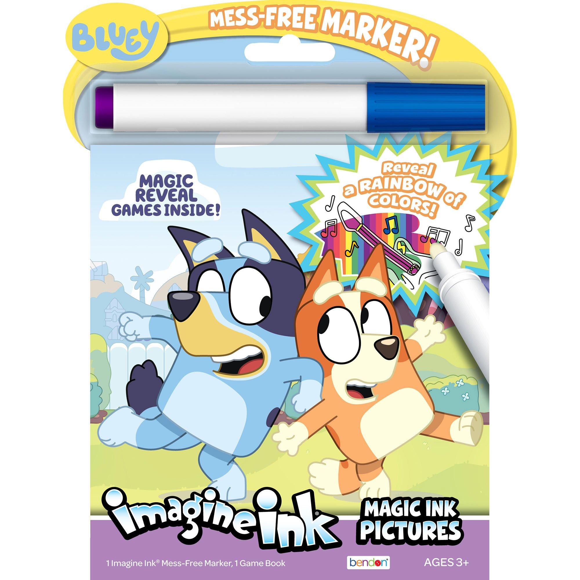 Bluey Imagine Ink Magic Ink Pictures Book