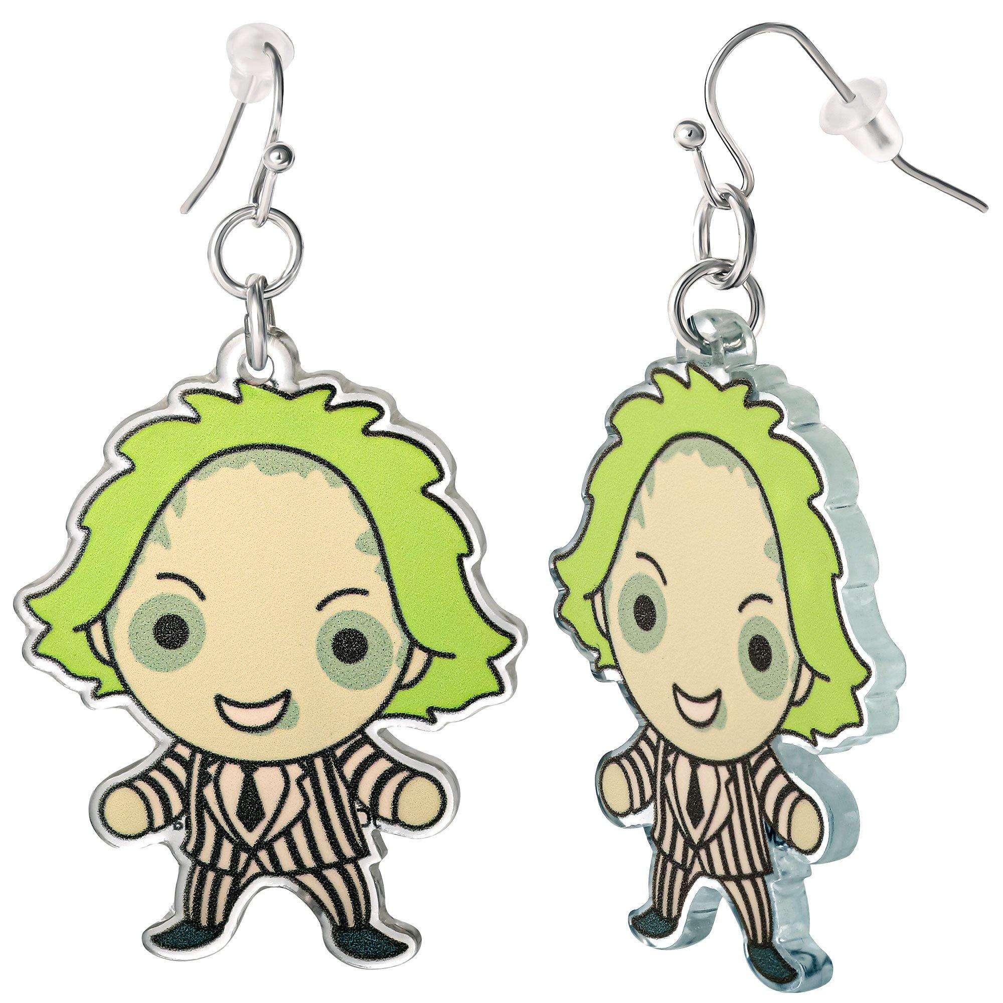 Beetlejuice Earring Set, 2 Pairs