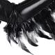 Black Feather Arm Cuffs